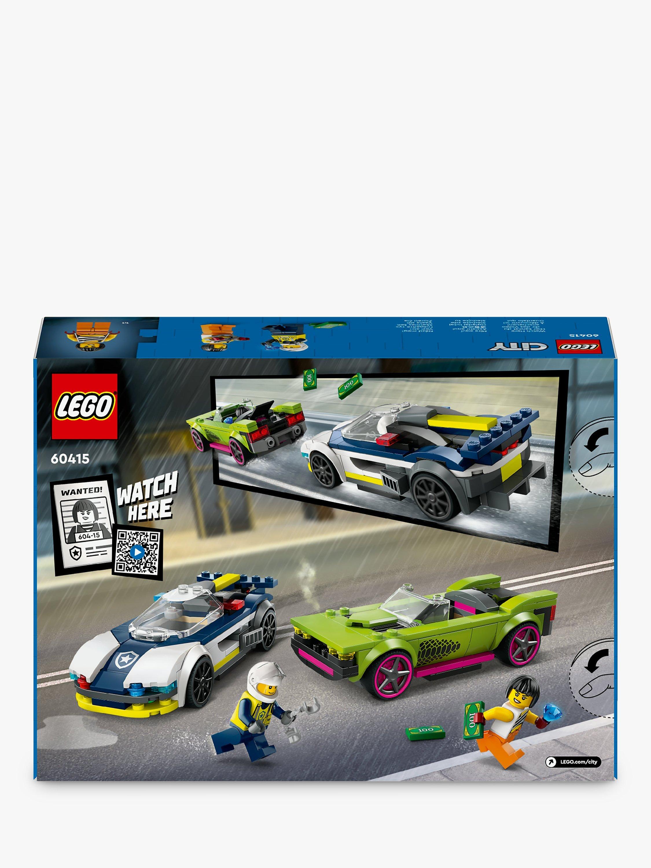 City 60415 Police Car Muscle Car Chase