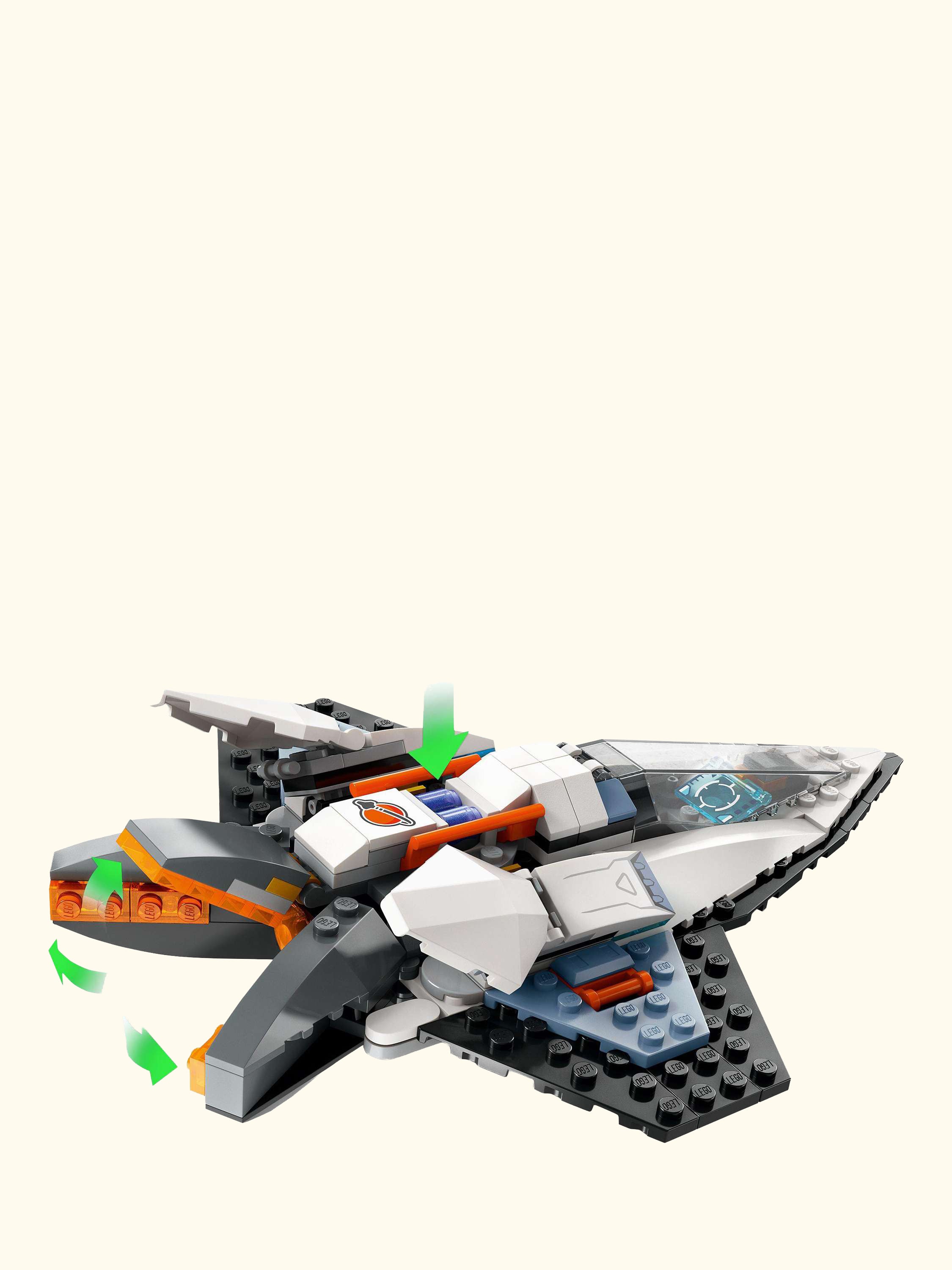 City Interstellar Spaceship Outer Space Toy Set 60430