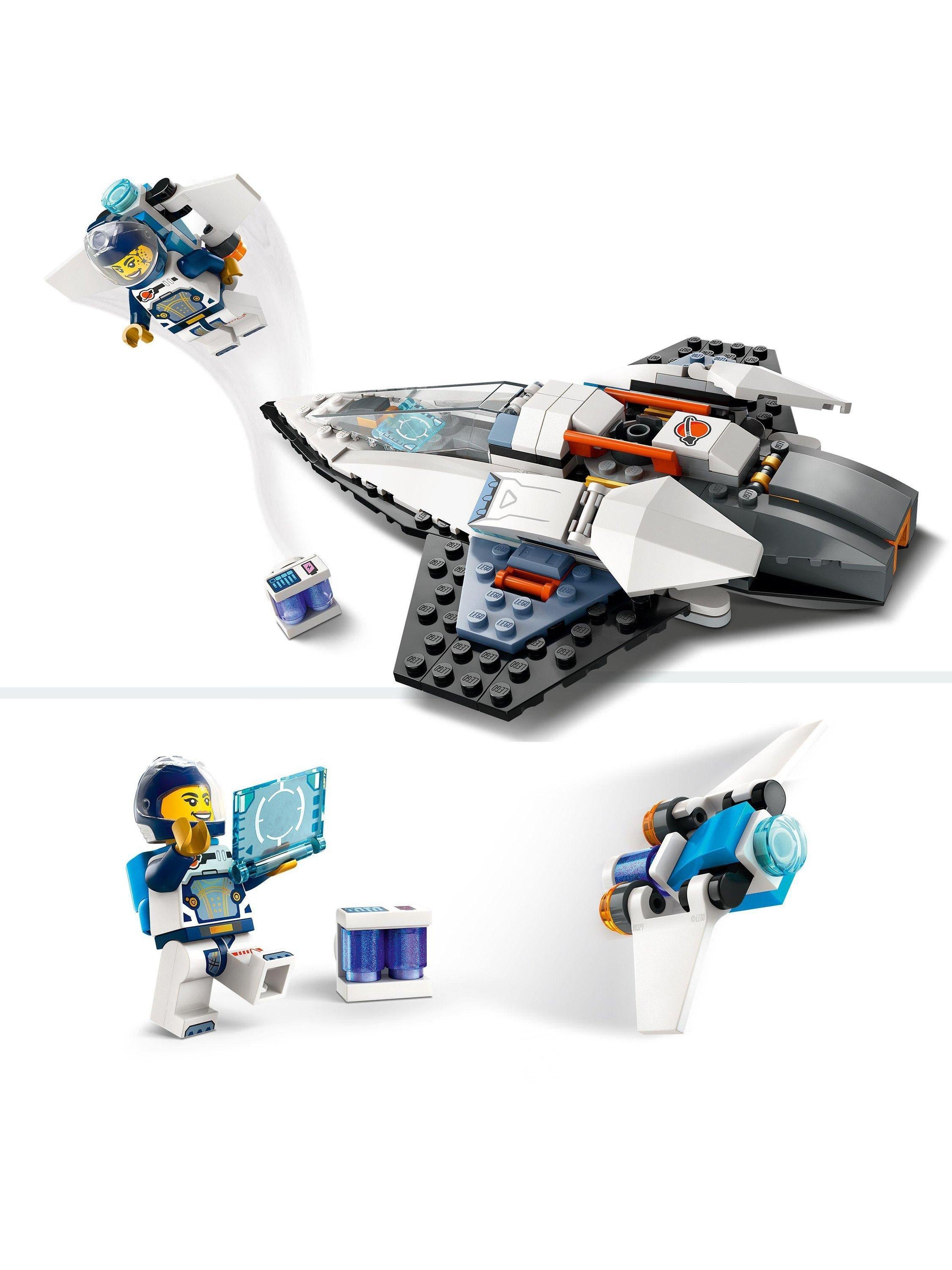 City Interstellar Spaceship Outer Space Toy Set 60430