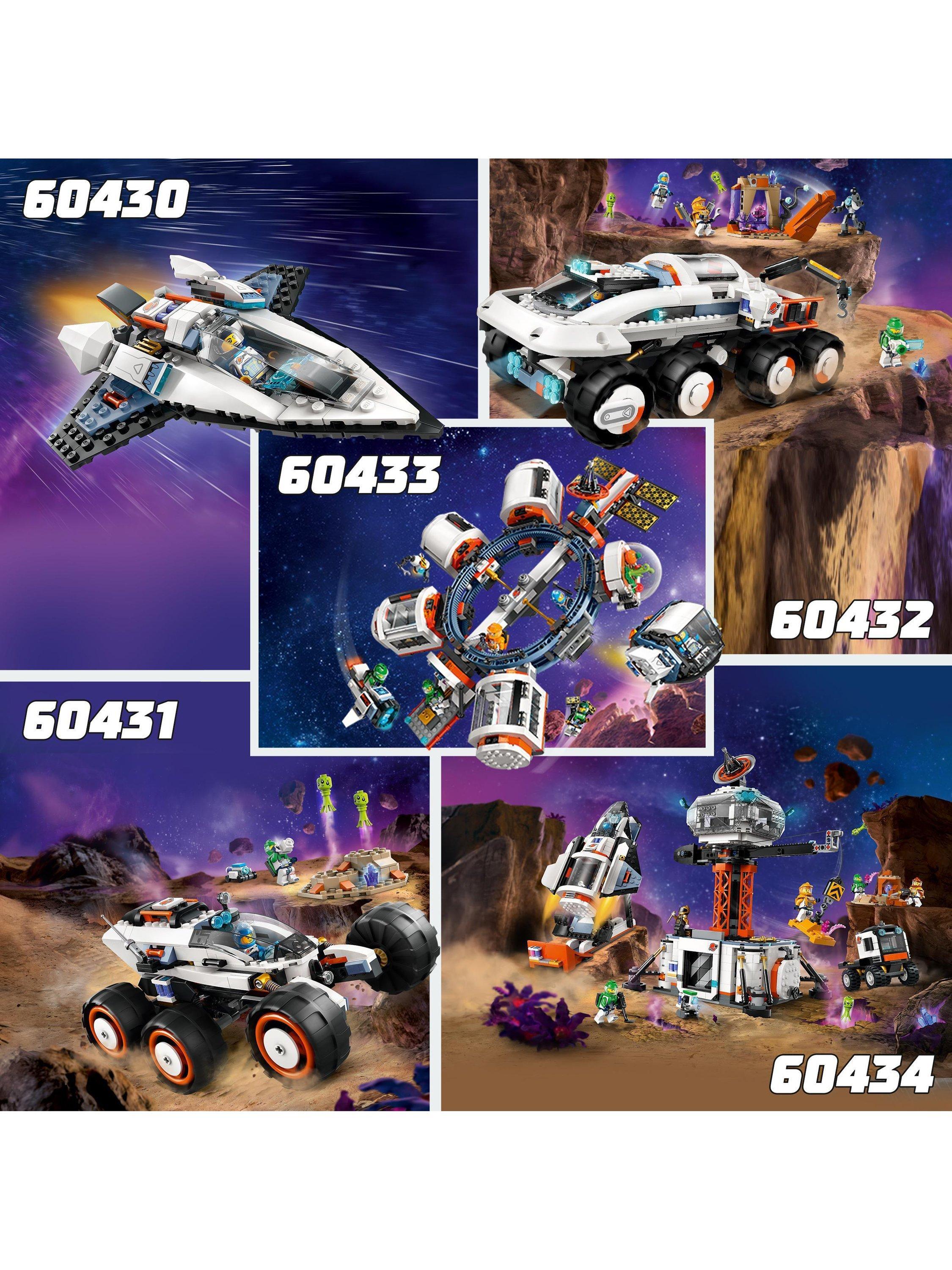 City Interstellar Spaceship Outer Space Toy Set 60430