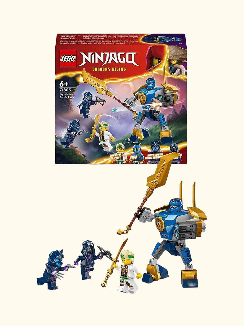 NINJAGO Jay’s Mech Battle Pack Action Figure Toy 71805
