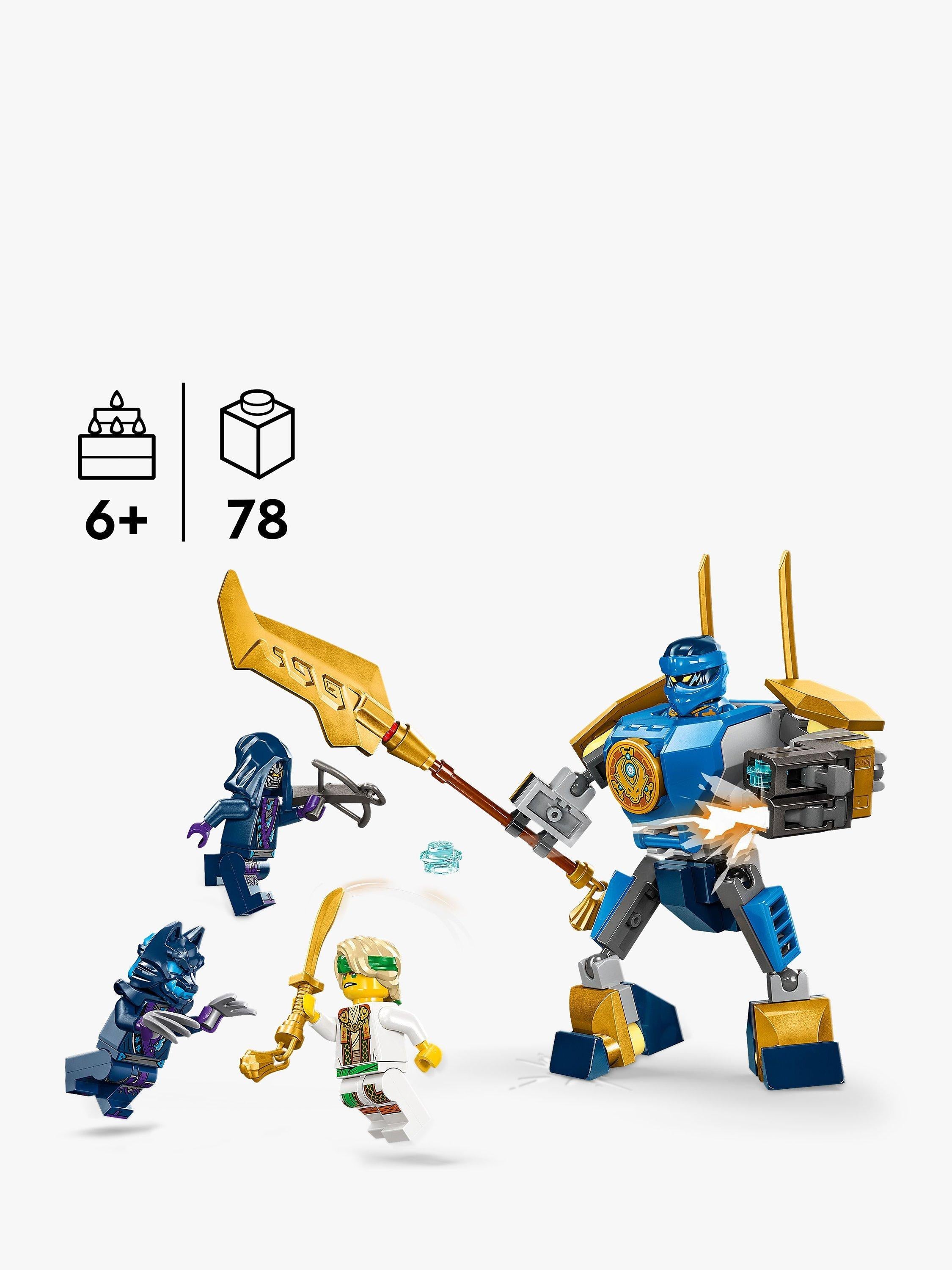 NINJAGO Jay’s Mech Battle Pack Action Figure Toy 71805