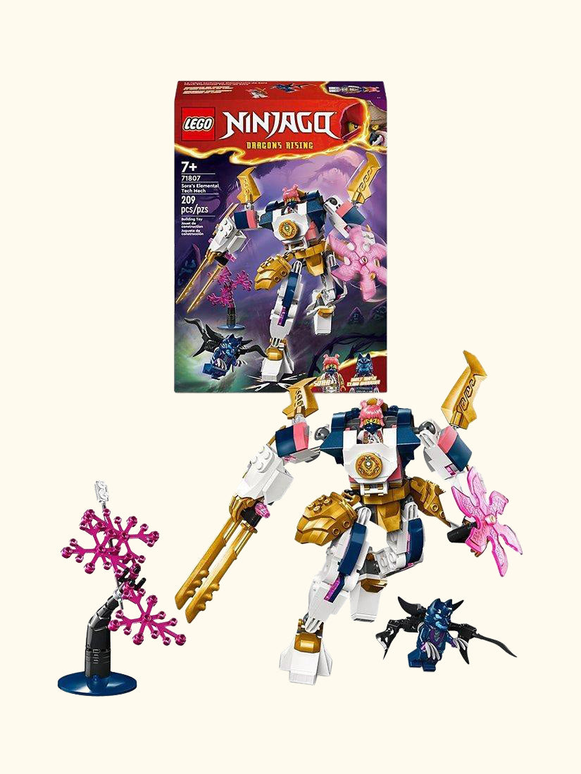 NINJAGO Sora’s Elemental Tech Mech Action Figure 71807