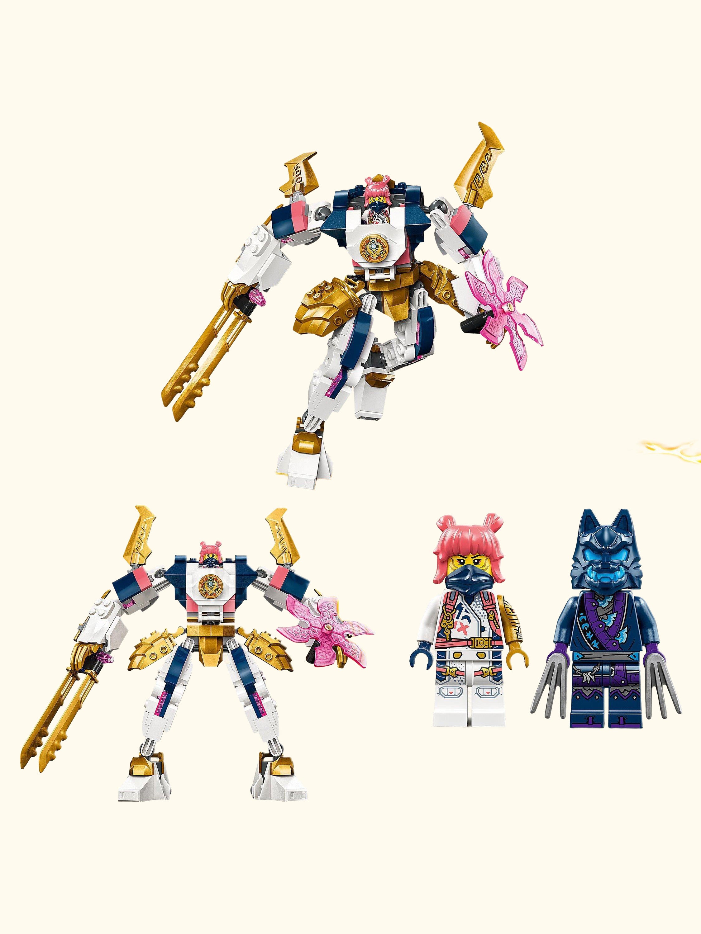 NINJAGO Sora’s Elemental Tech Mech Action Figure 71807