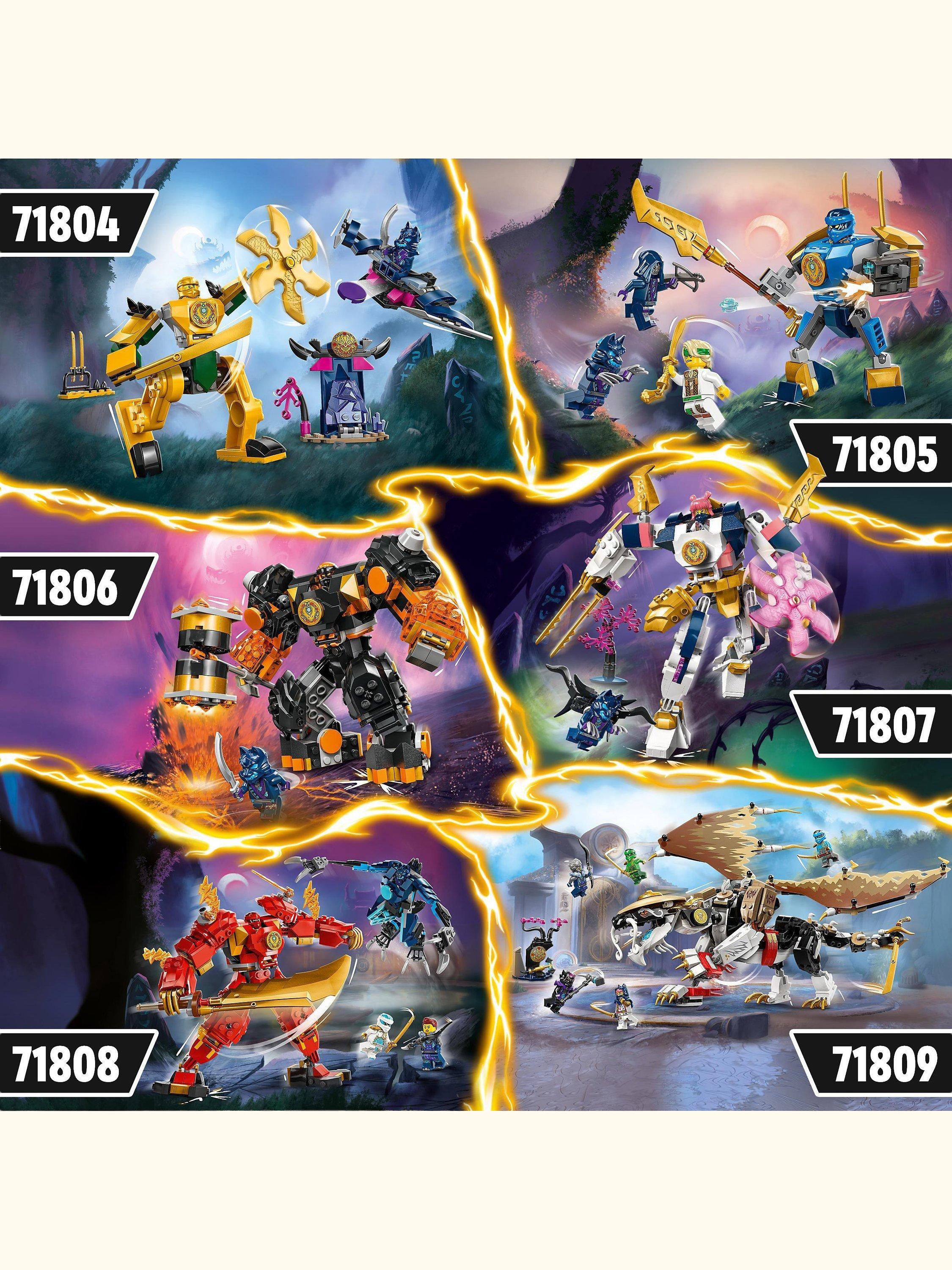 NINJAGO Sora’s Elemental Tech Mech Action Figure 71807