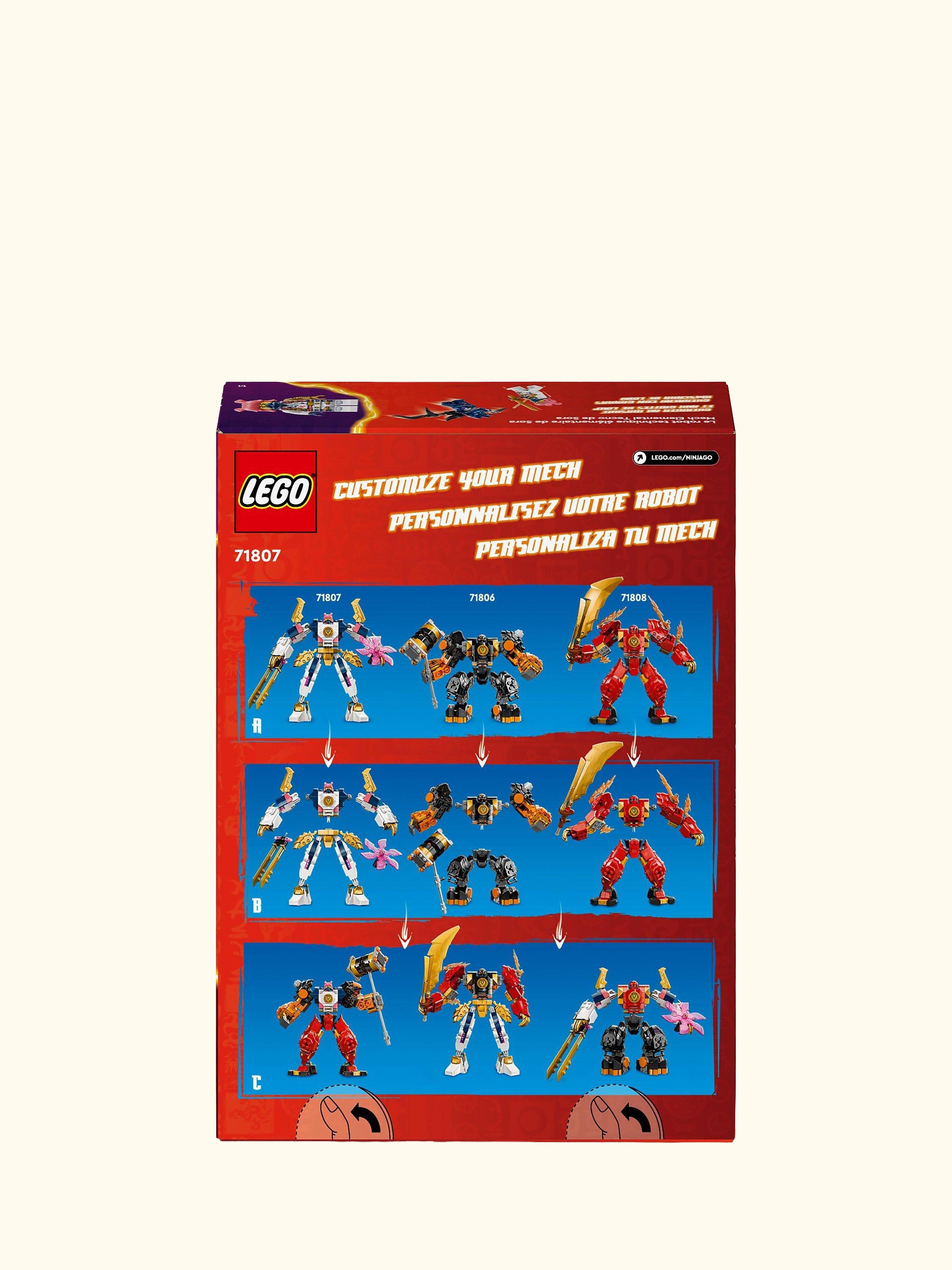 NINJAGO Sora’s Elemental Tech Mech Action Figure 71807