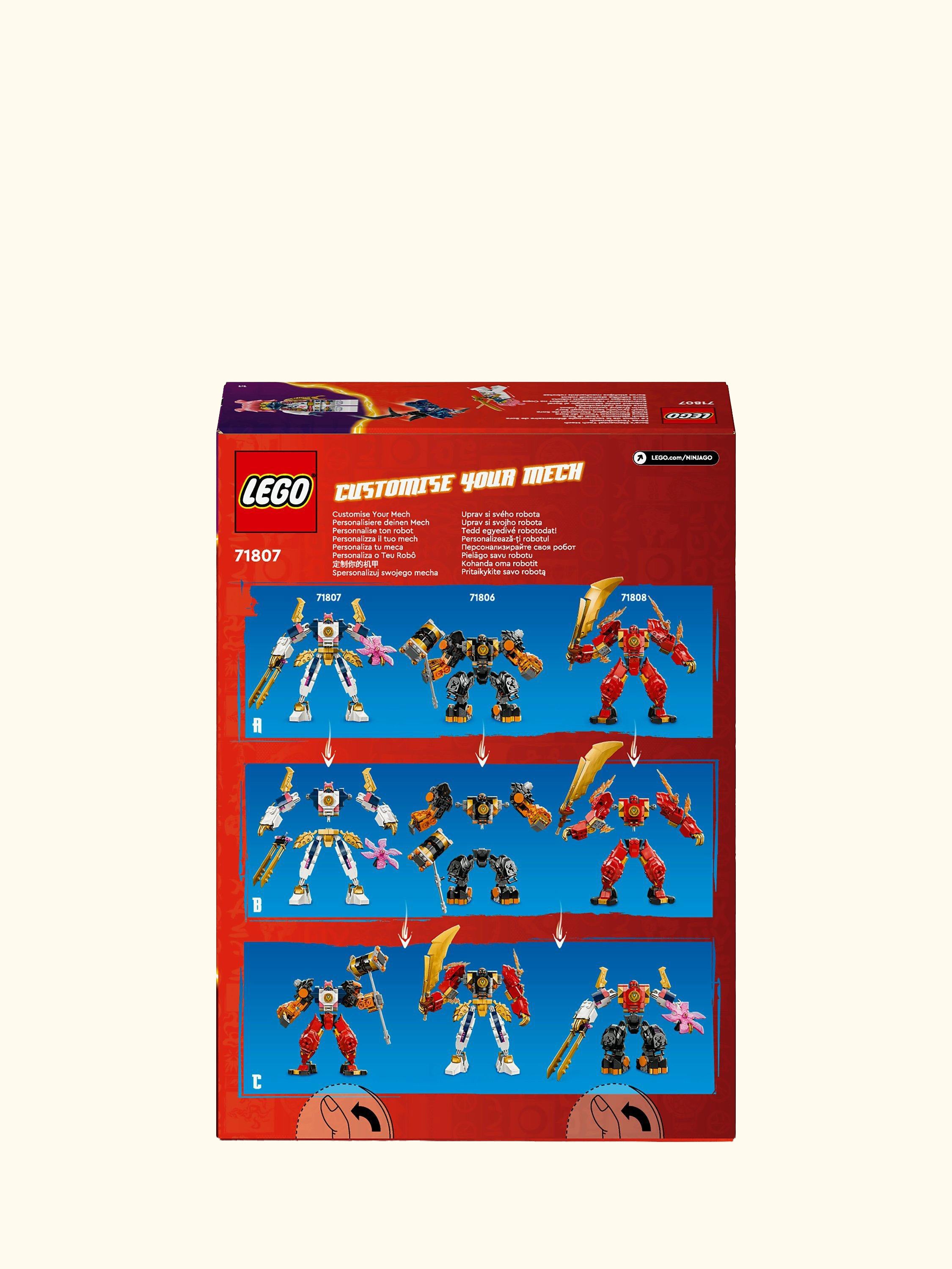NINJAGO Sora’s Elemental Tech Mech Action Figure 71807