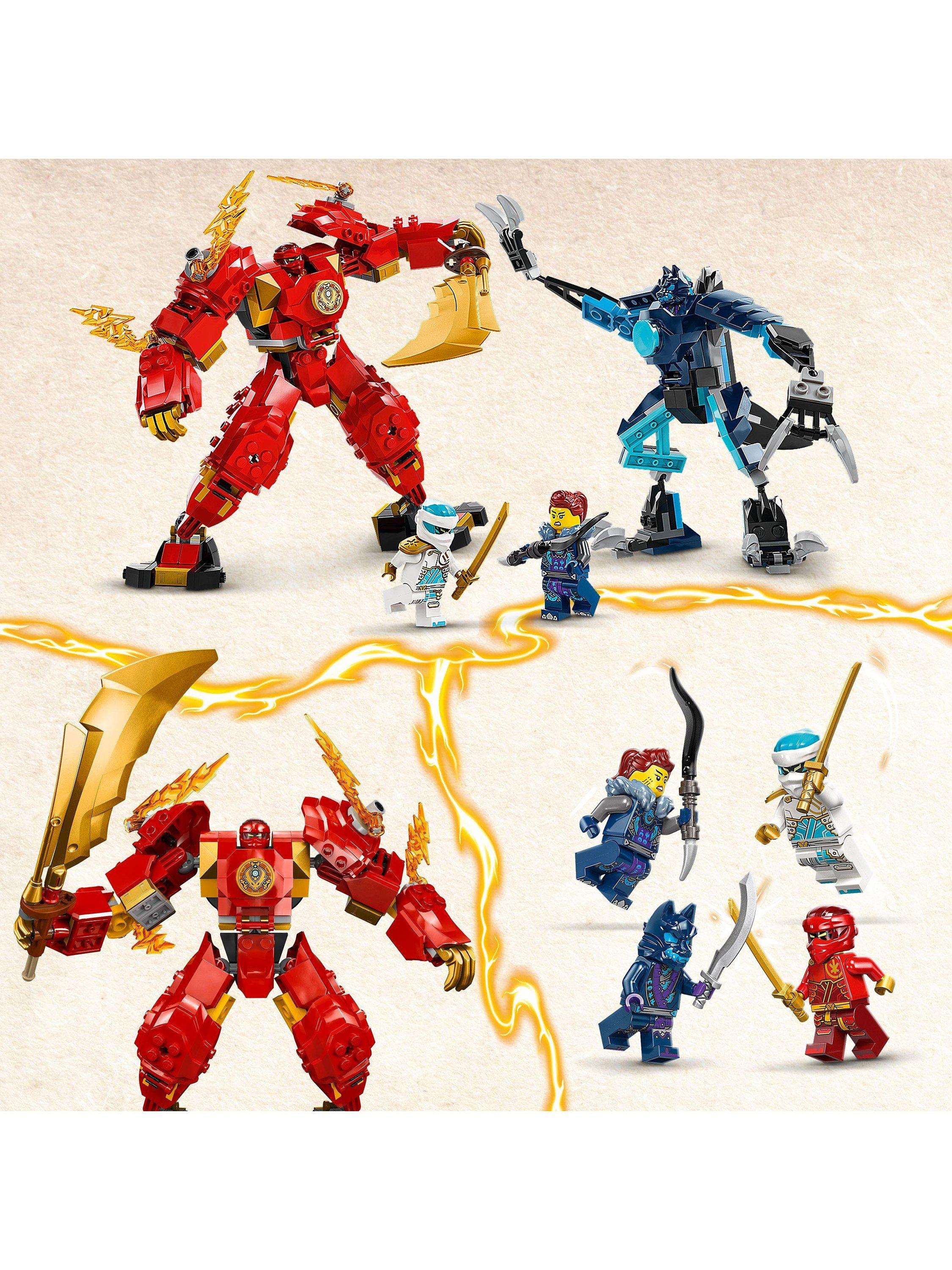 NINJAGO Kai’s Elemental Fire Mech Ninja Toy Set 71808