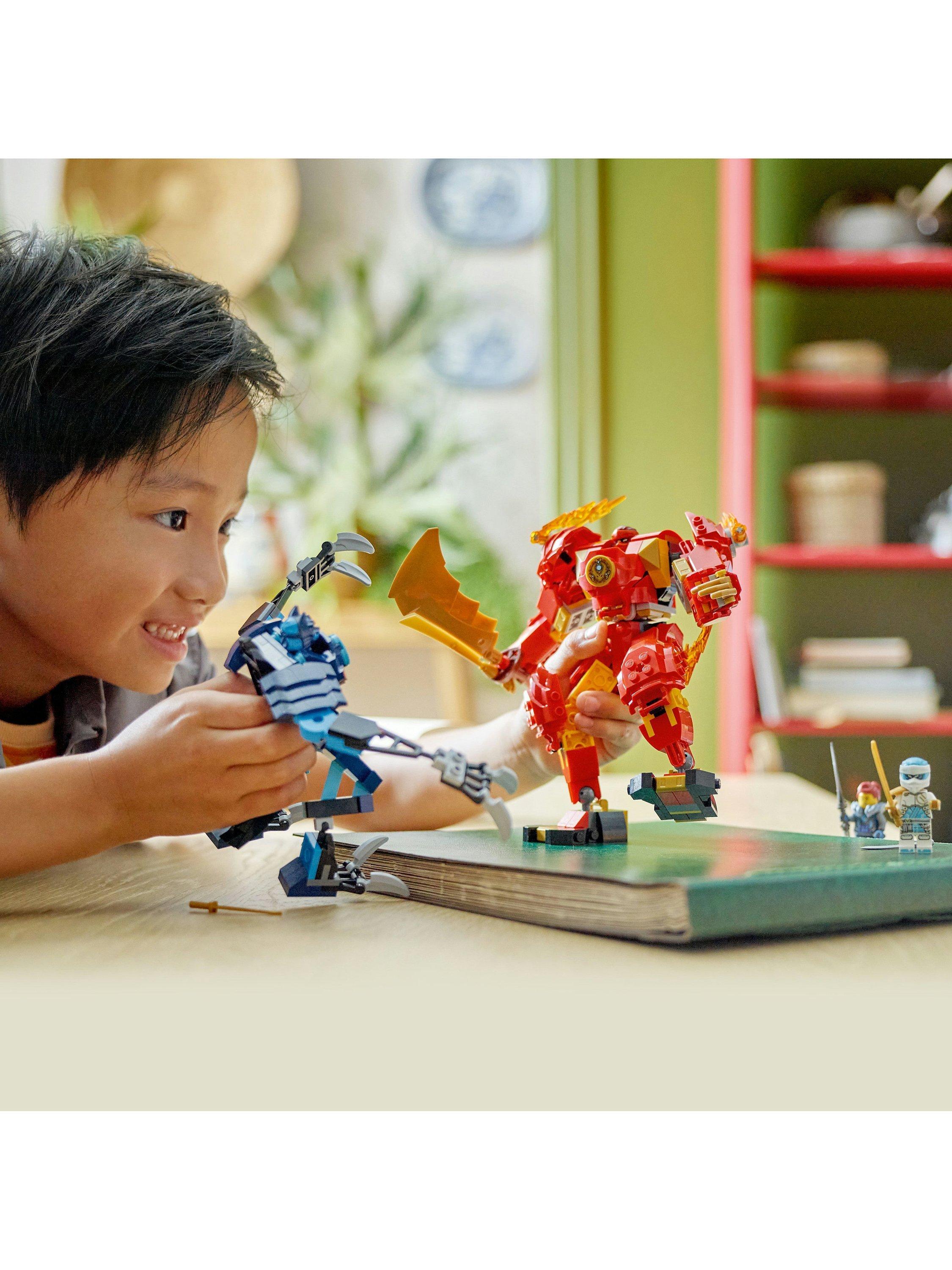 NINJAGO Kai’s Elemental Fire Mech Ninja Toy Set 71808