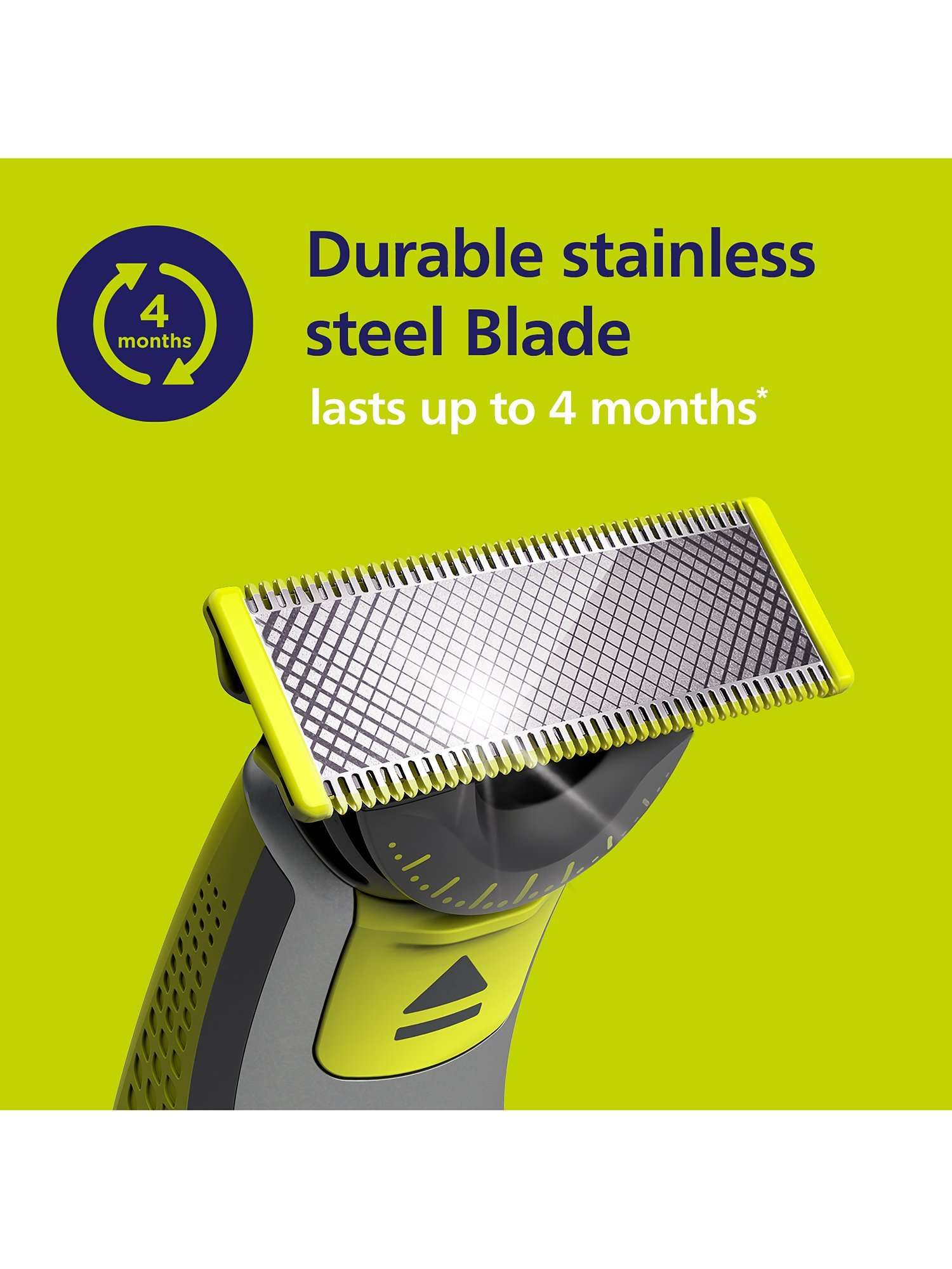 QP430/50 OneBlade 360 Replacement Blades for Face, Pack of 3, Multi