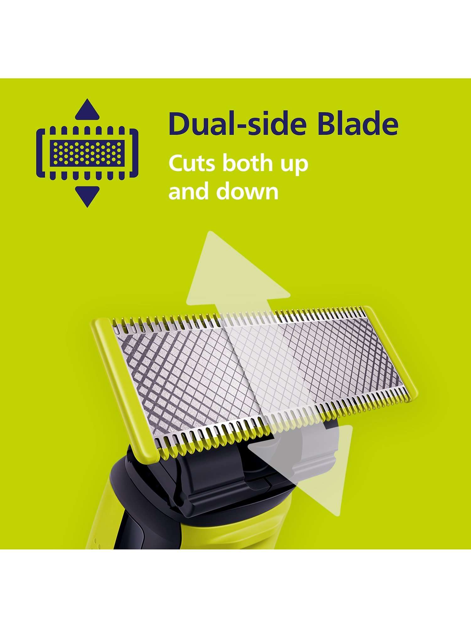 QP430/50 OneBlade 360 Replacement Blades for Face, Pack of 3, Multi
