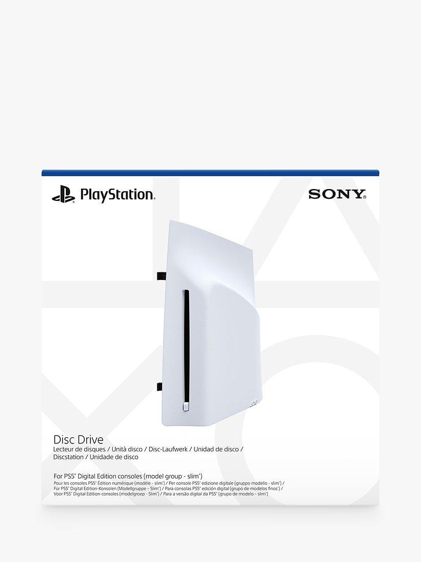 PlayStation 5 (Model Group - Slim) Digital Disc Drive, White