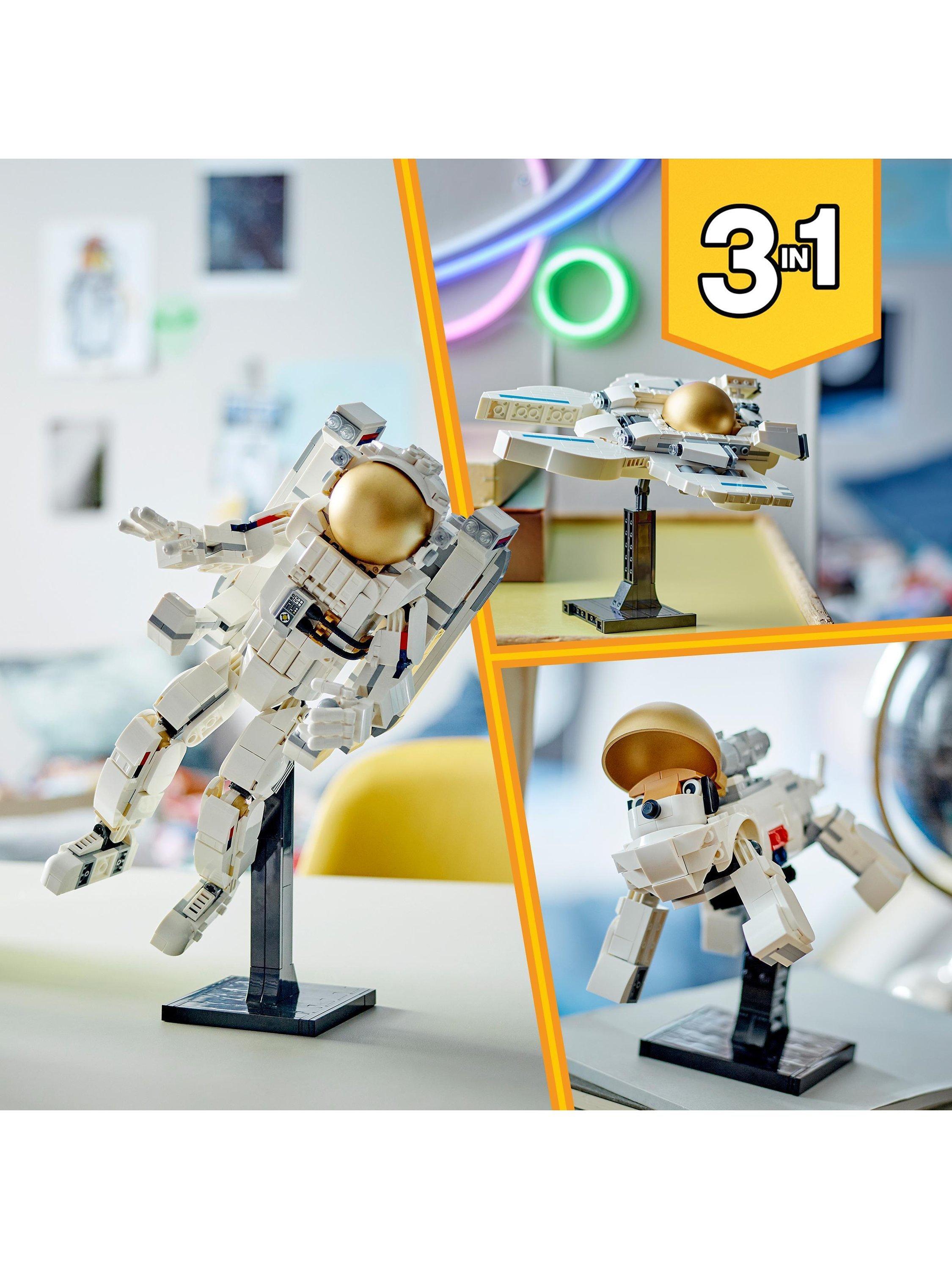 Creator 3in1 Space Astronaut Figure Toy with Dog 31152
