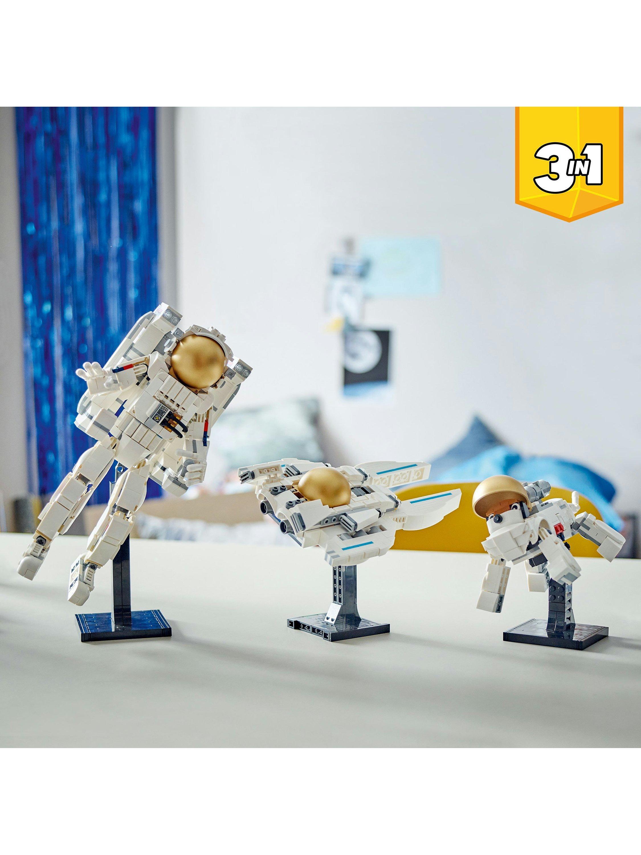 Creator 3in1 Space Astronaut Figure Toy with Dog 31152