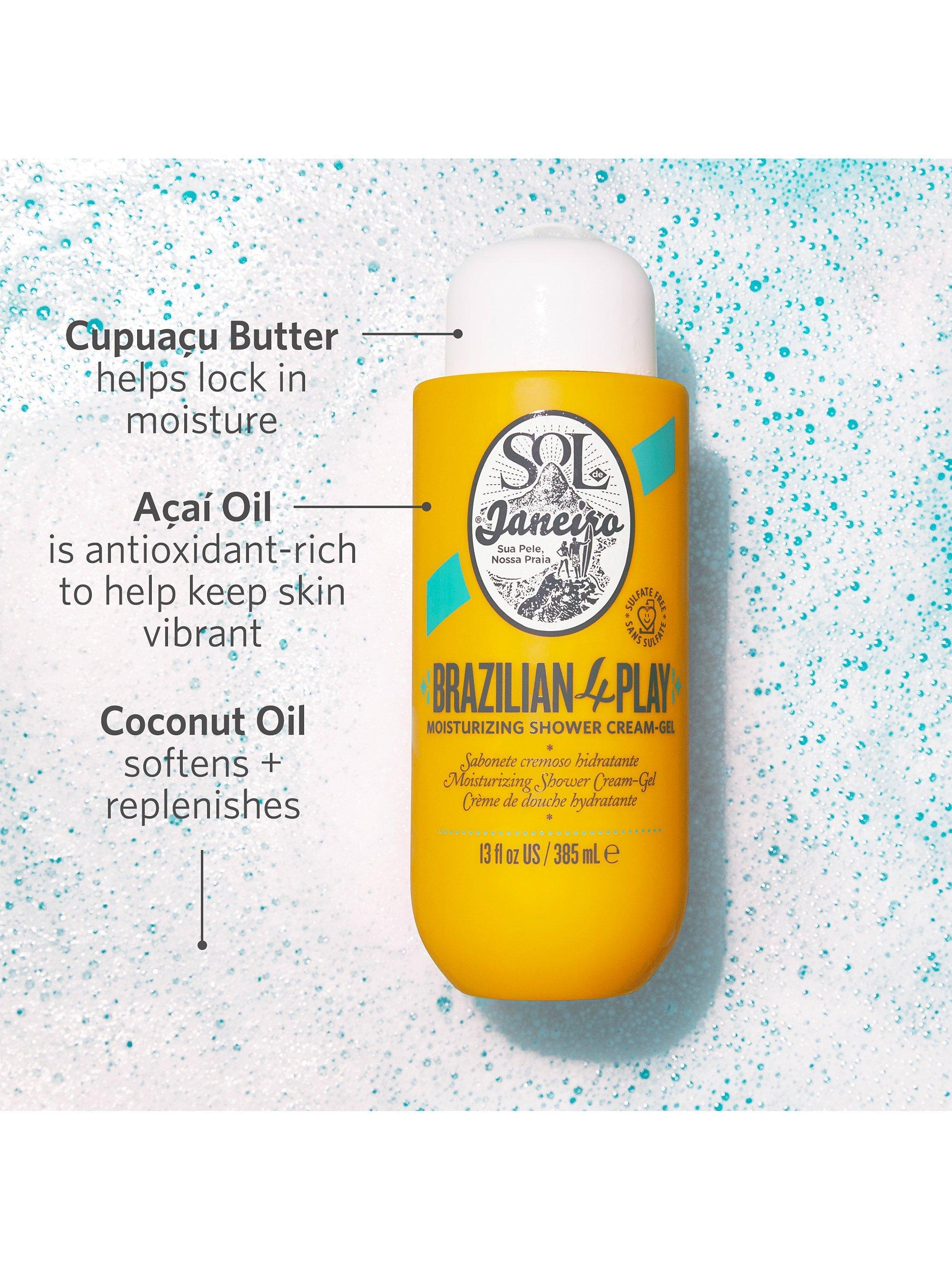 Brazilian 4 Play Moisturising Shower Cream-Gel