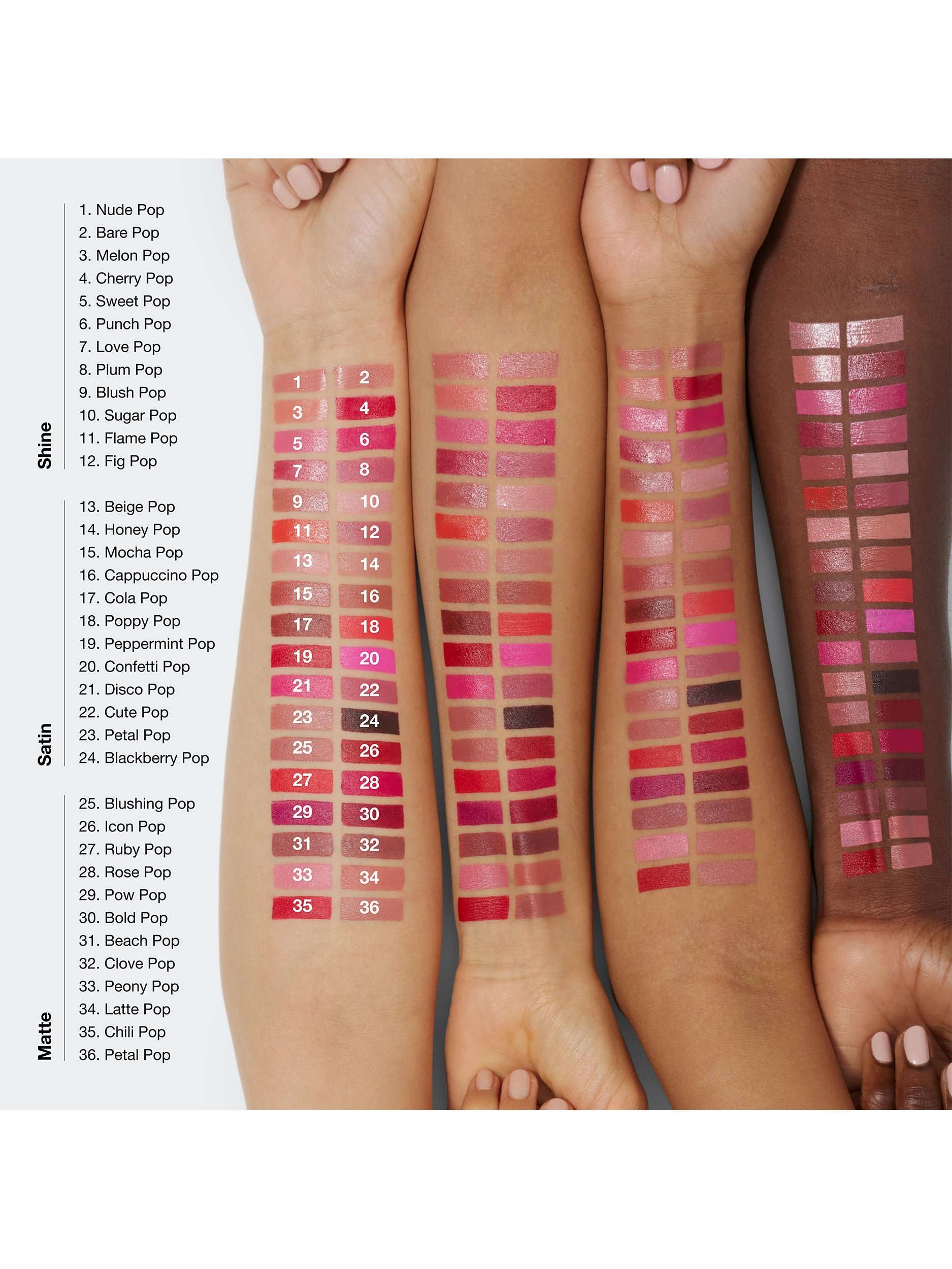 Pop Longwear Lipstick, Shine