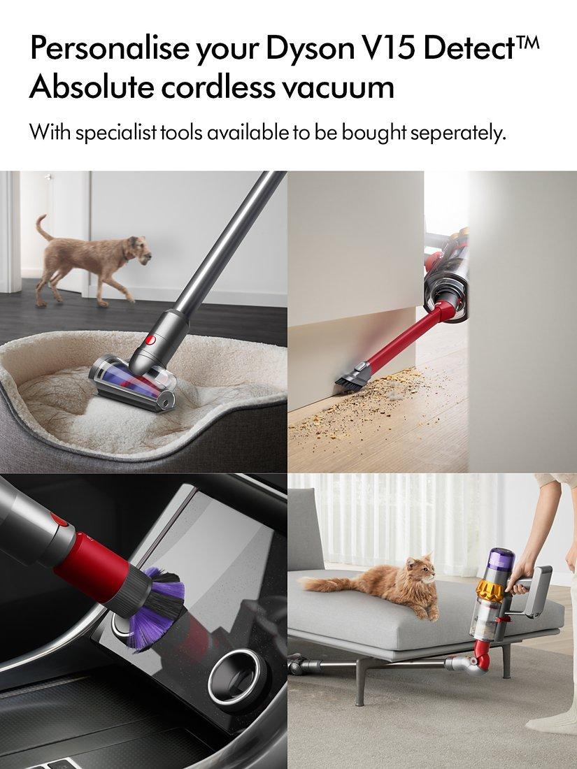 V15 Detect Absolute Cordless Vacuum Cleaner, Yellow/Nickel