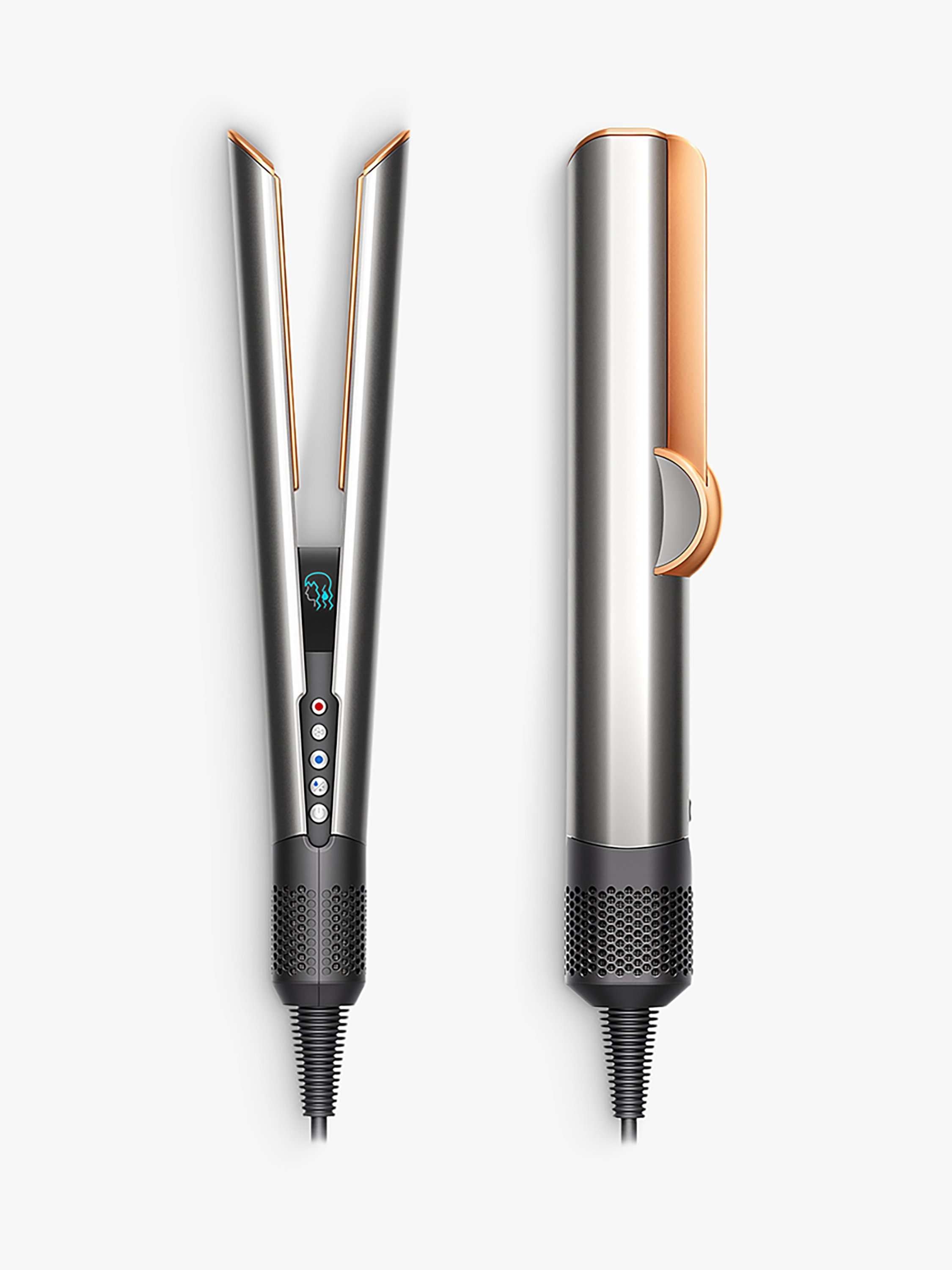 Airstrait™ Hair Straighteners, Nickel/Copper