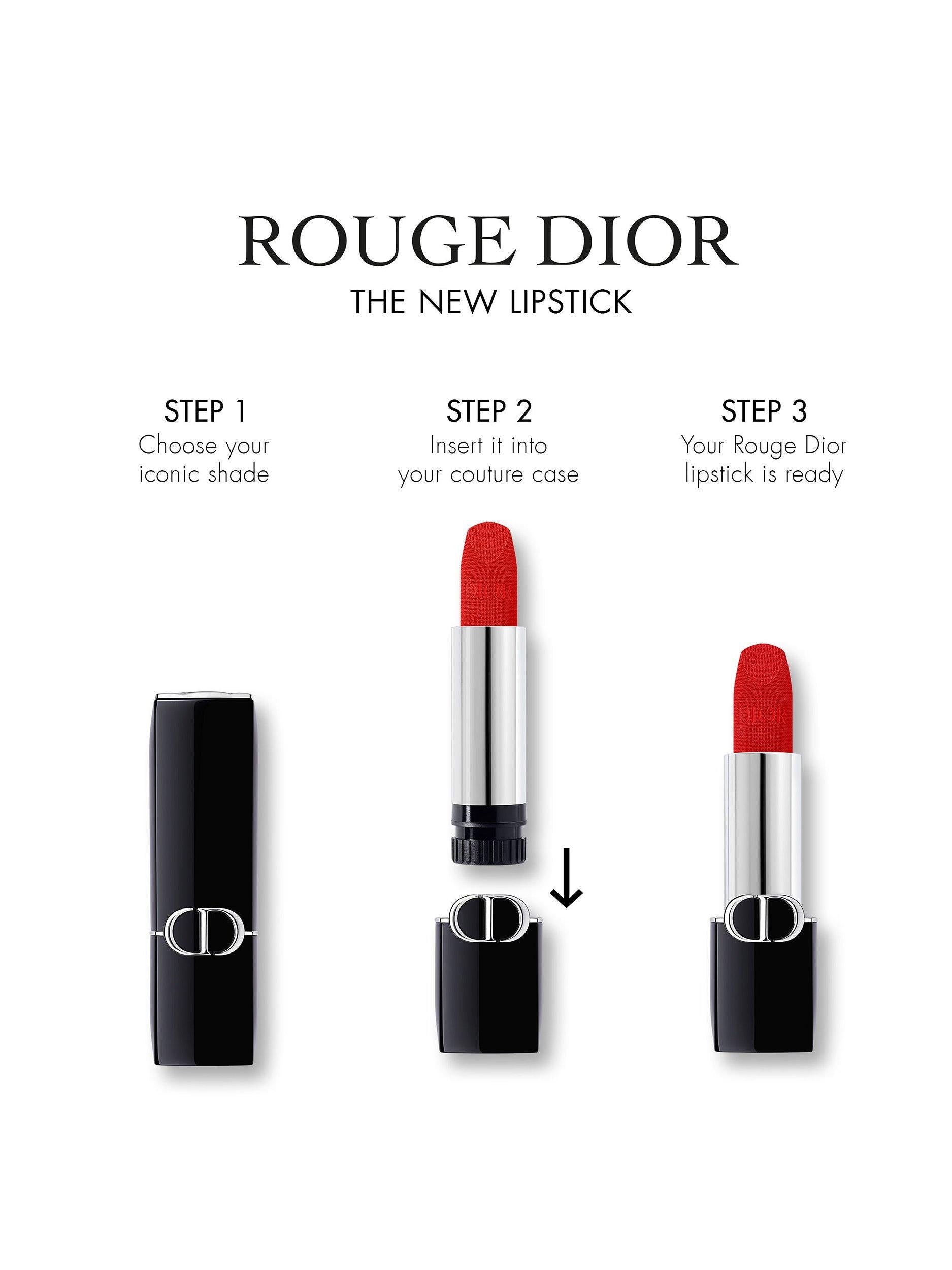 Rouge Dior Couture Colour Lipstick Refill - Velvet Finish