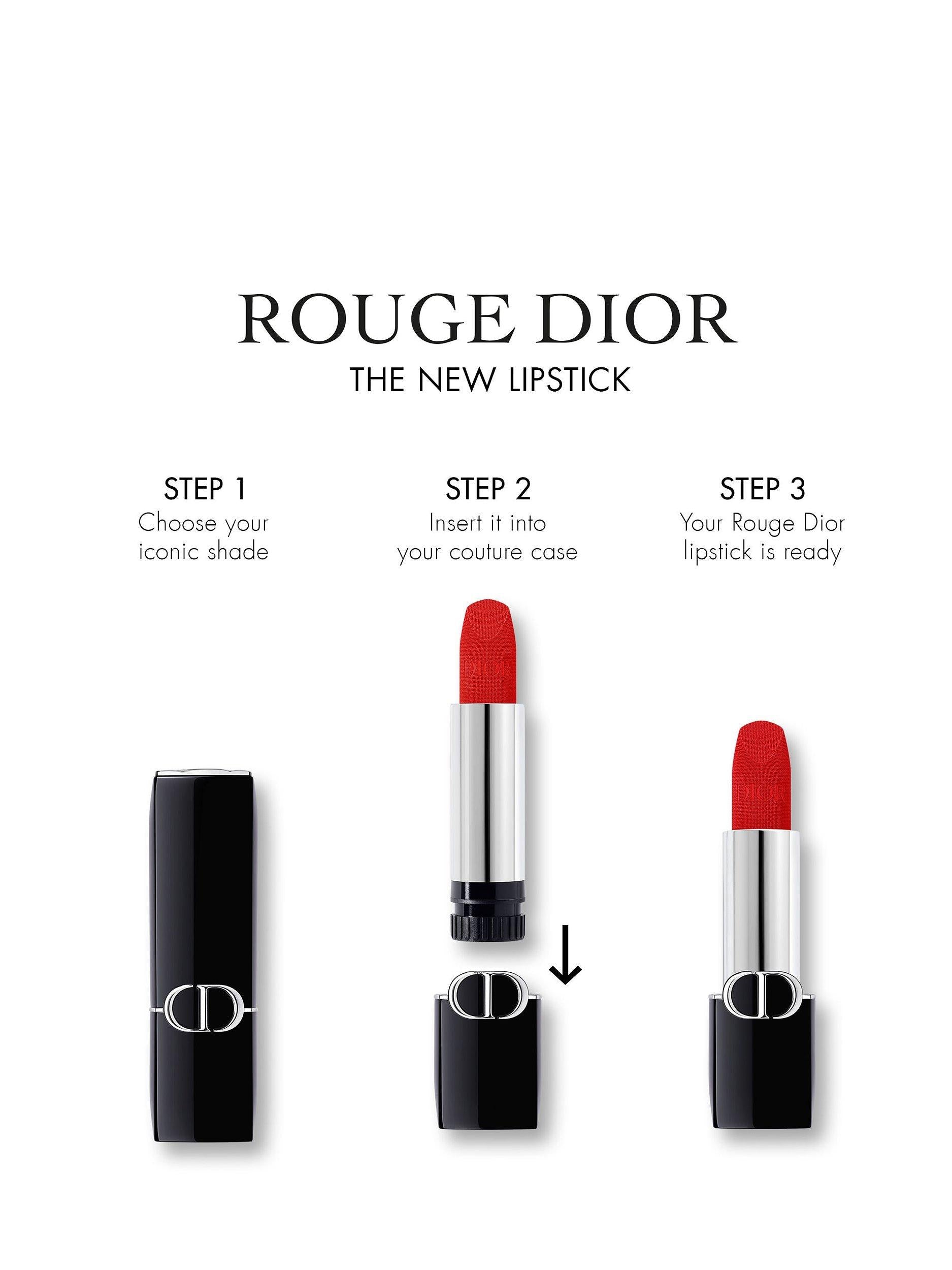 Rouge Dior Couture Colour Lipstick Refill - Velvet Finish