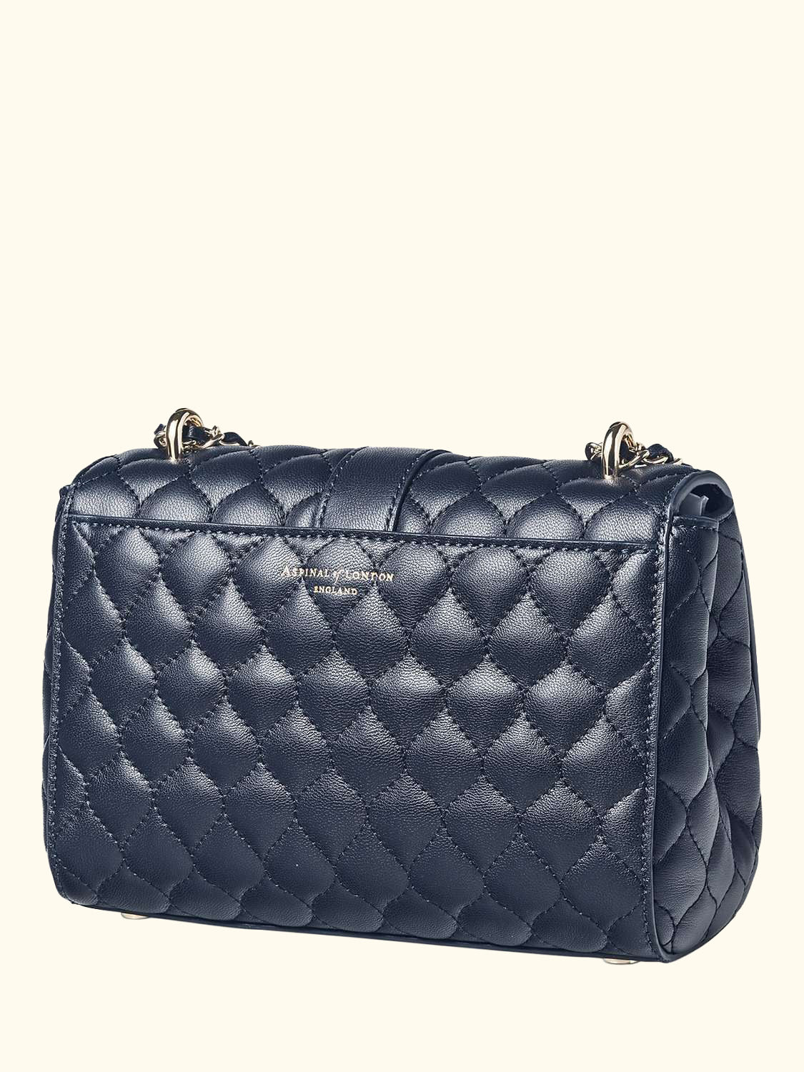 Lottie Small Smooth Quilted Leather Shoulder Bag
