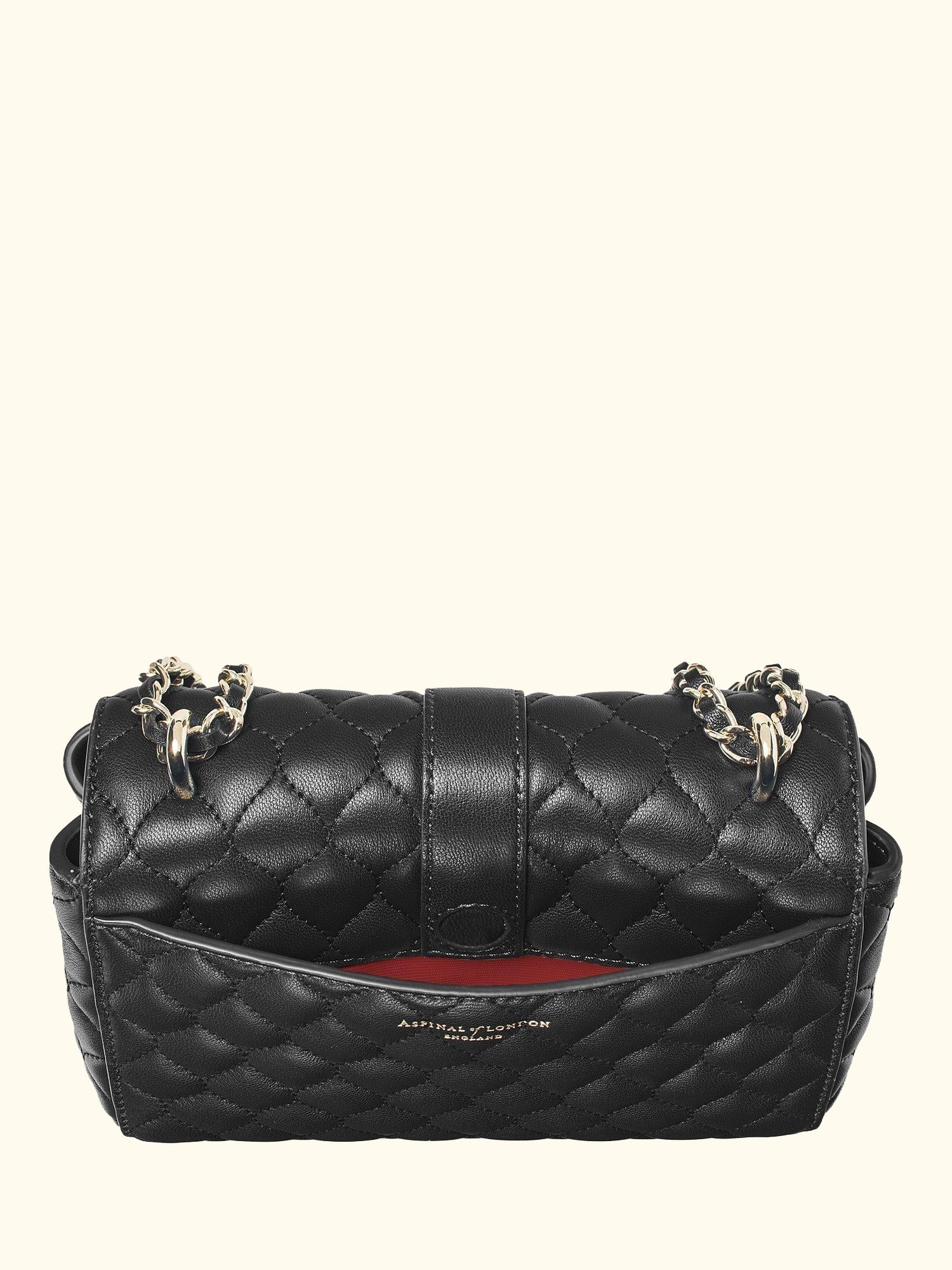 Lottie Small Smooth Quilted Leather Shoulder Bag