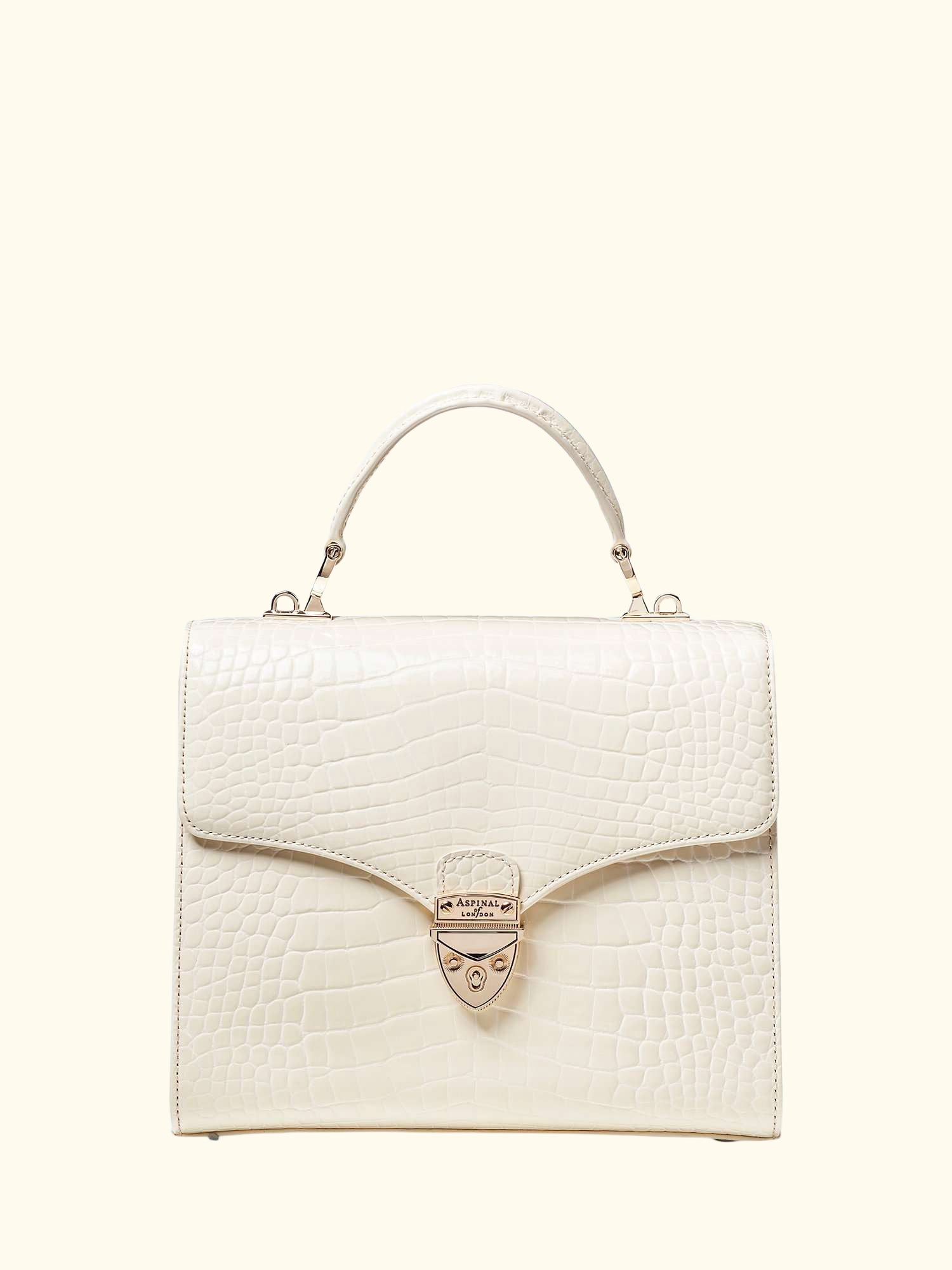 Mayfair Croc Effect Leather Cross Body Bag