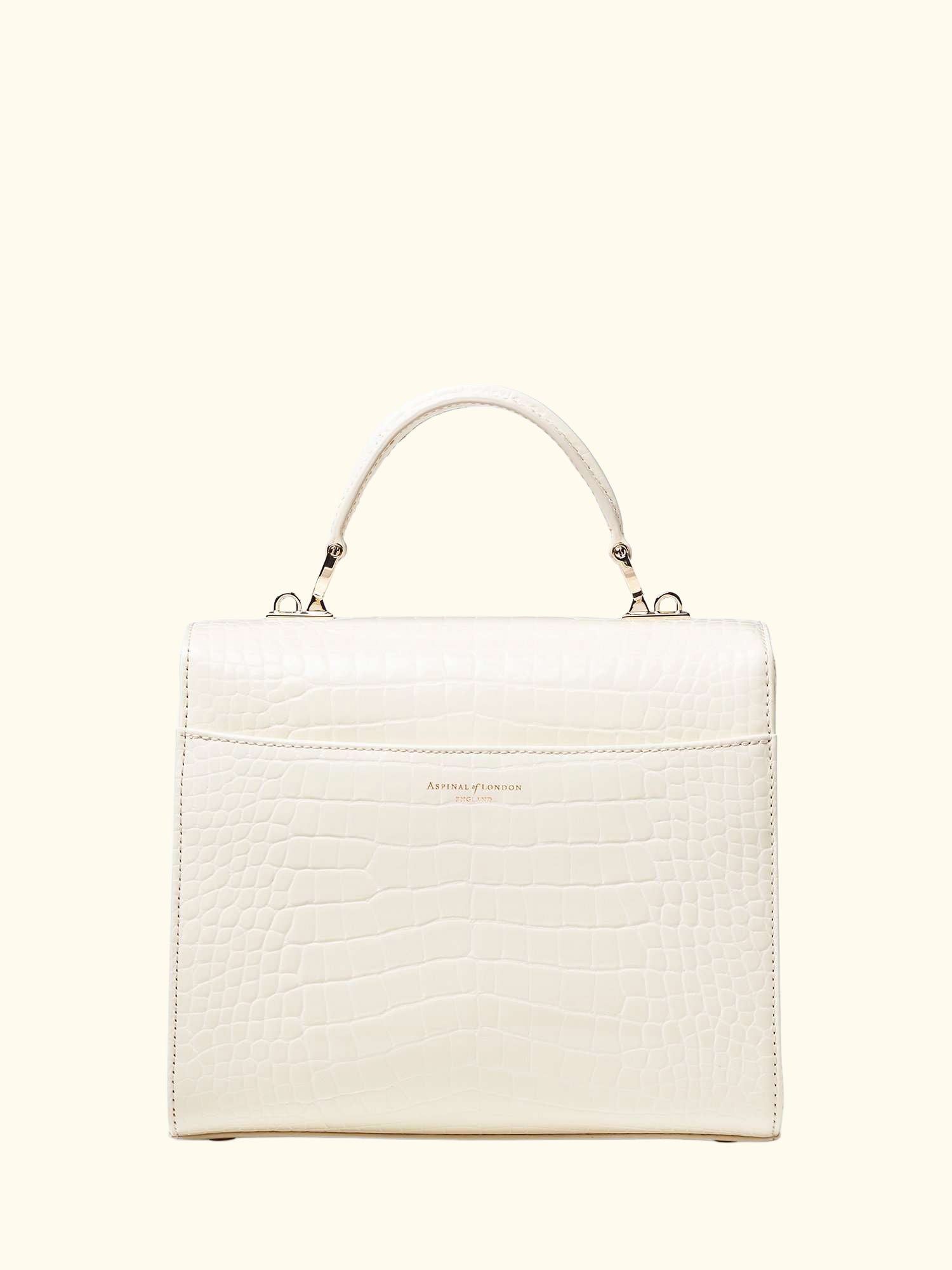 Mayfair Croc Effect Leather Cross Body Bag