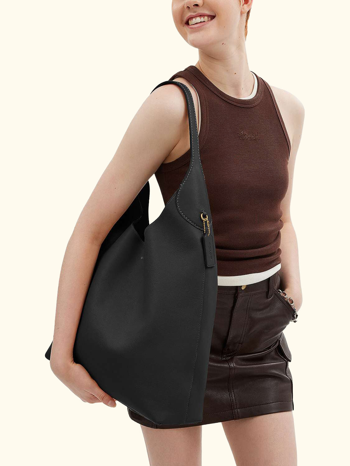 Brooklyn 39 Leather Shoulder Bag