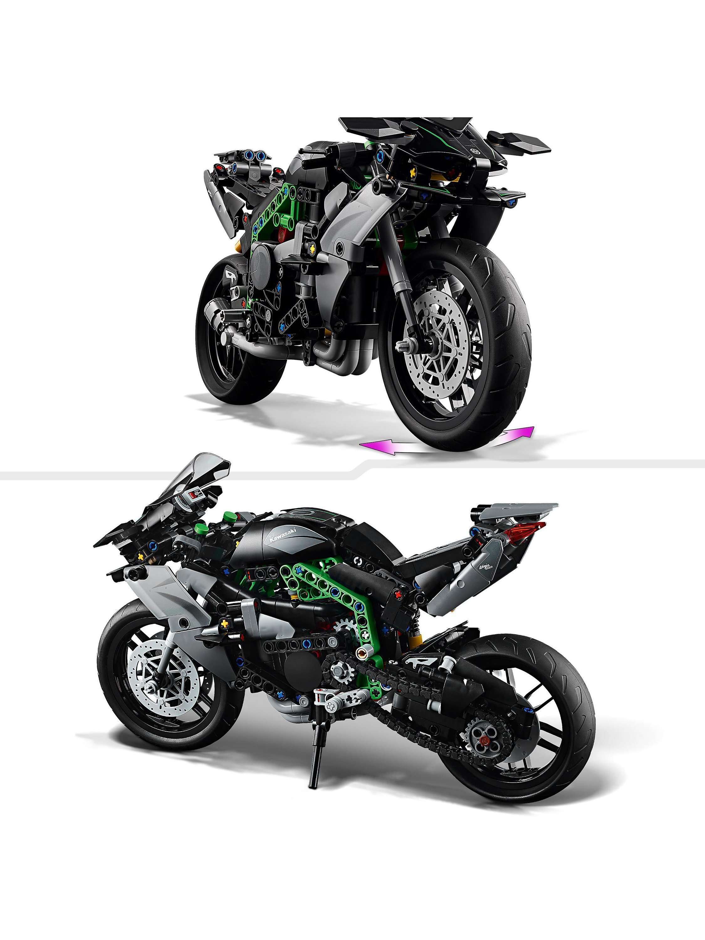 Technic 42170 Kawasaki Ninja H2R Motorcycle