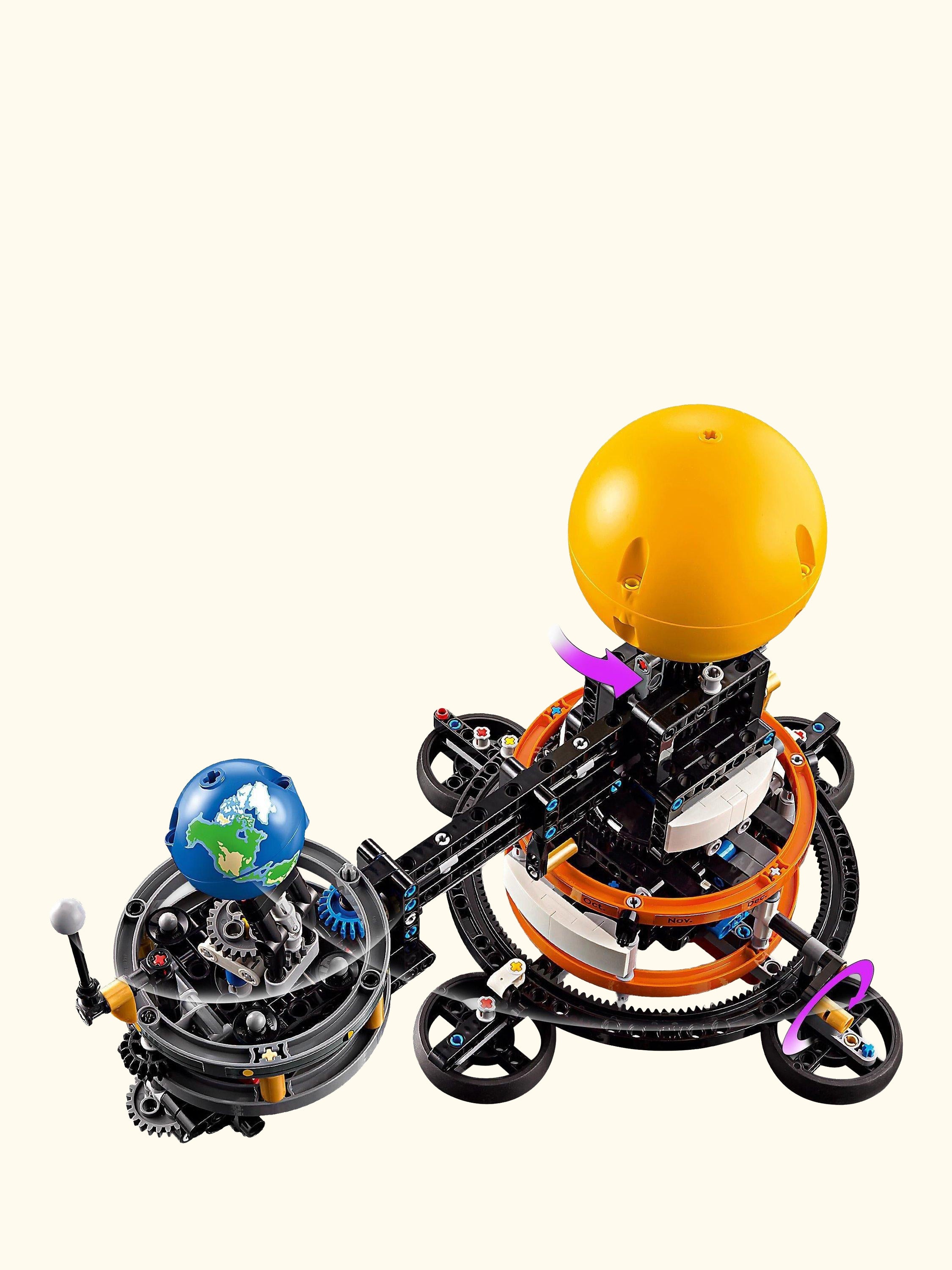 Technic Planet Earth and Moon in Orbit Space Toy 42179
