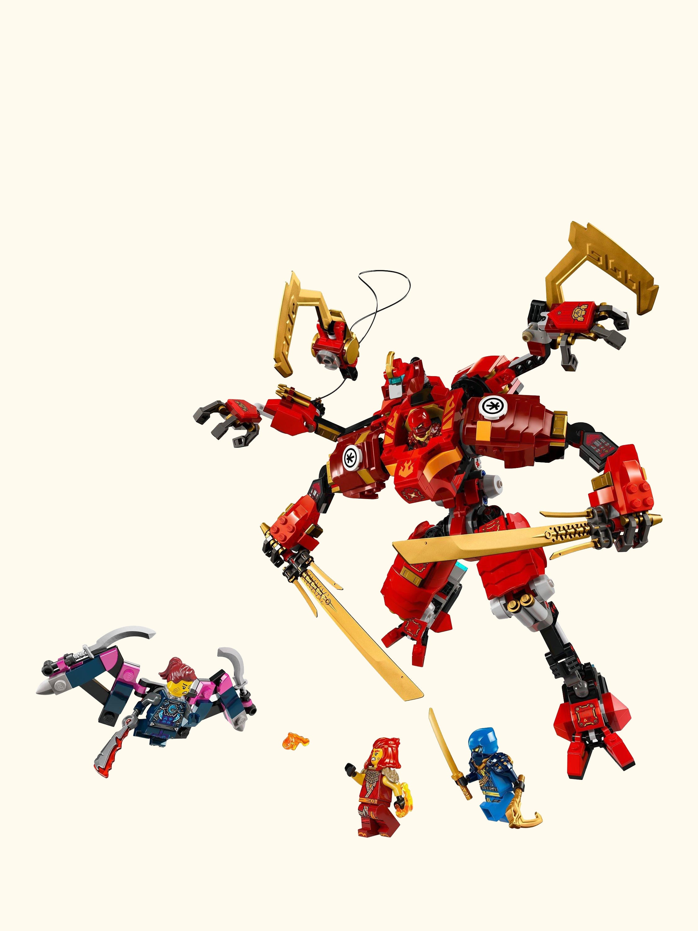 NINJAGO Kai’s Ninja Climber Mech Action Figure 71812