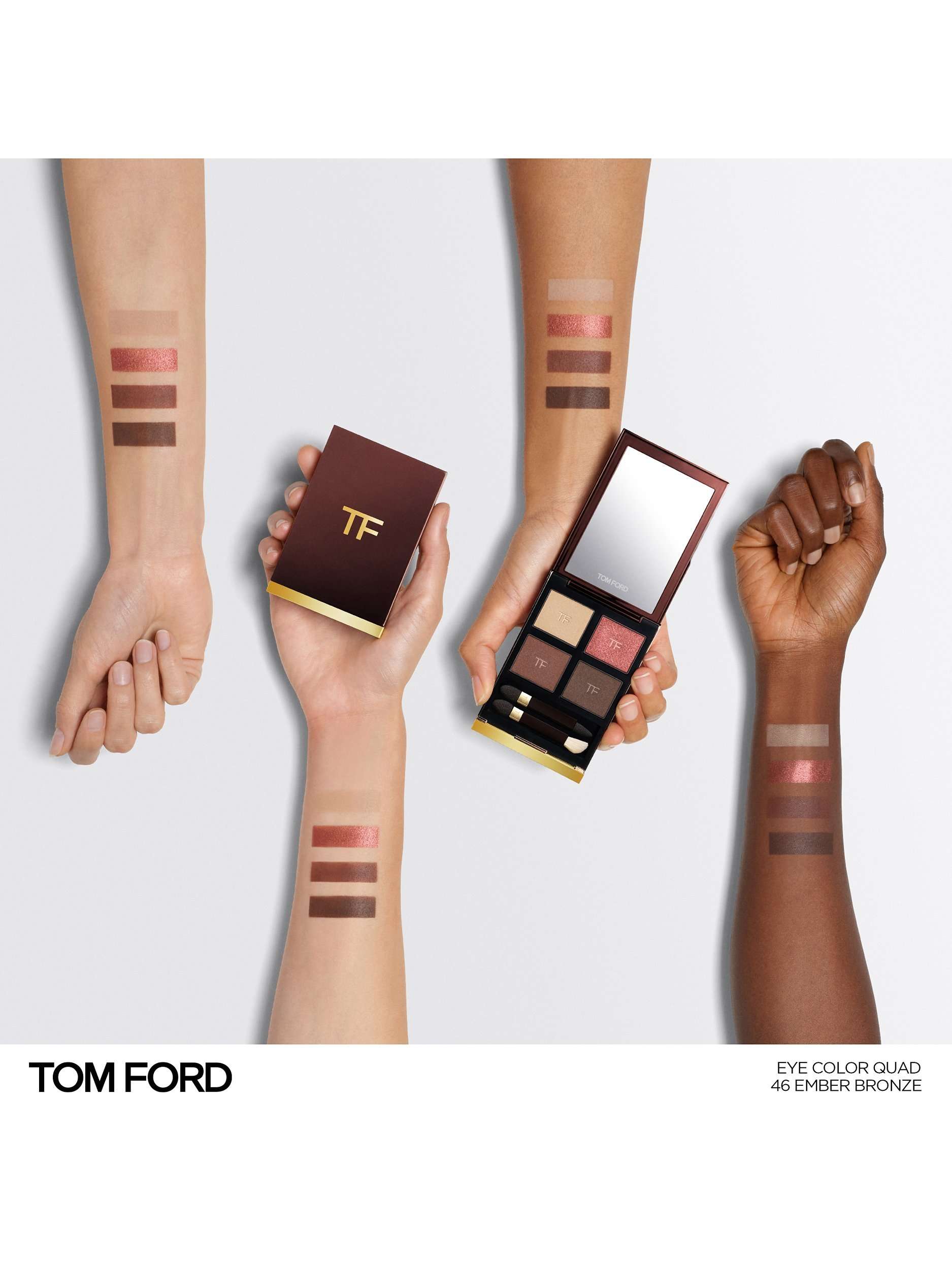 Eyeshadow Quad, Ember Bronze
