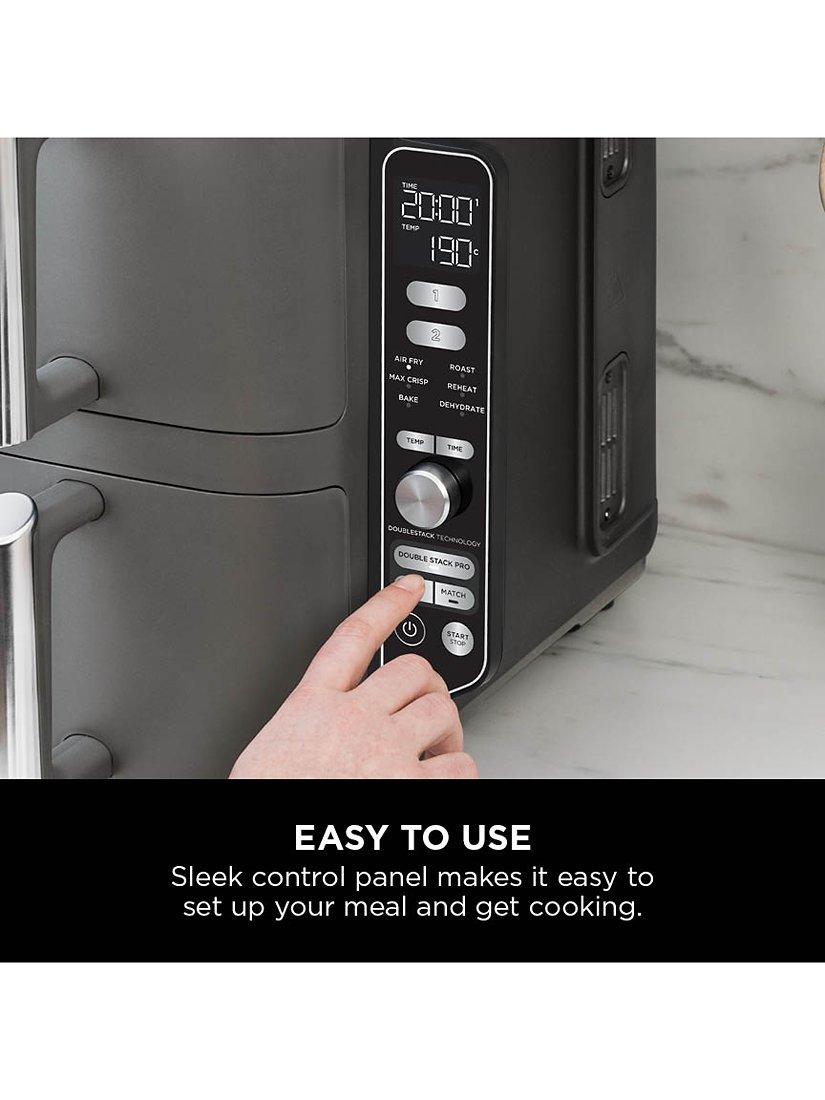 Double Stack XL 2-Drawer Air Fryer, Grey