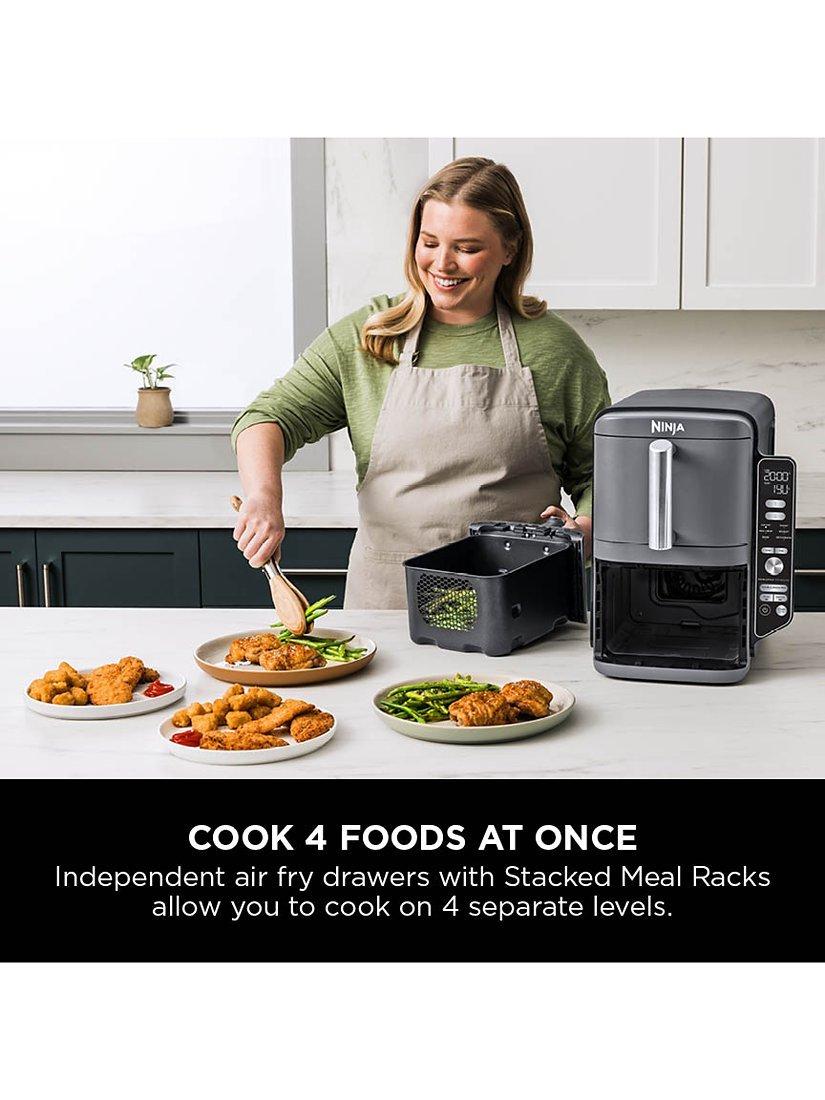 Double Stack XL 2-Drawer Air Fryer, Grey