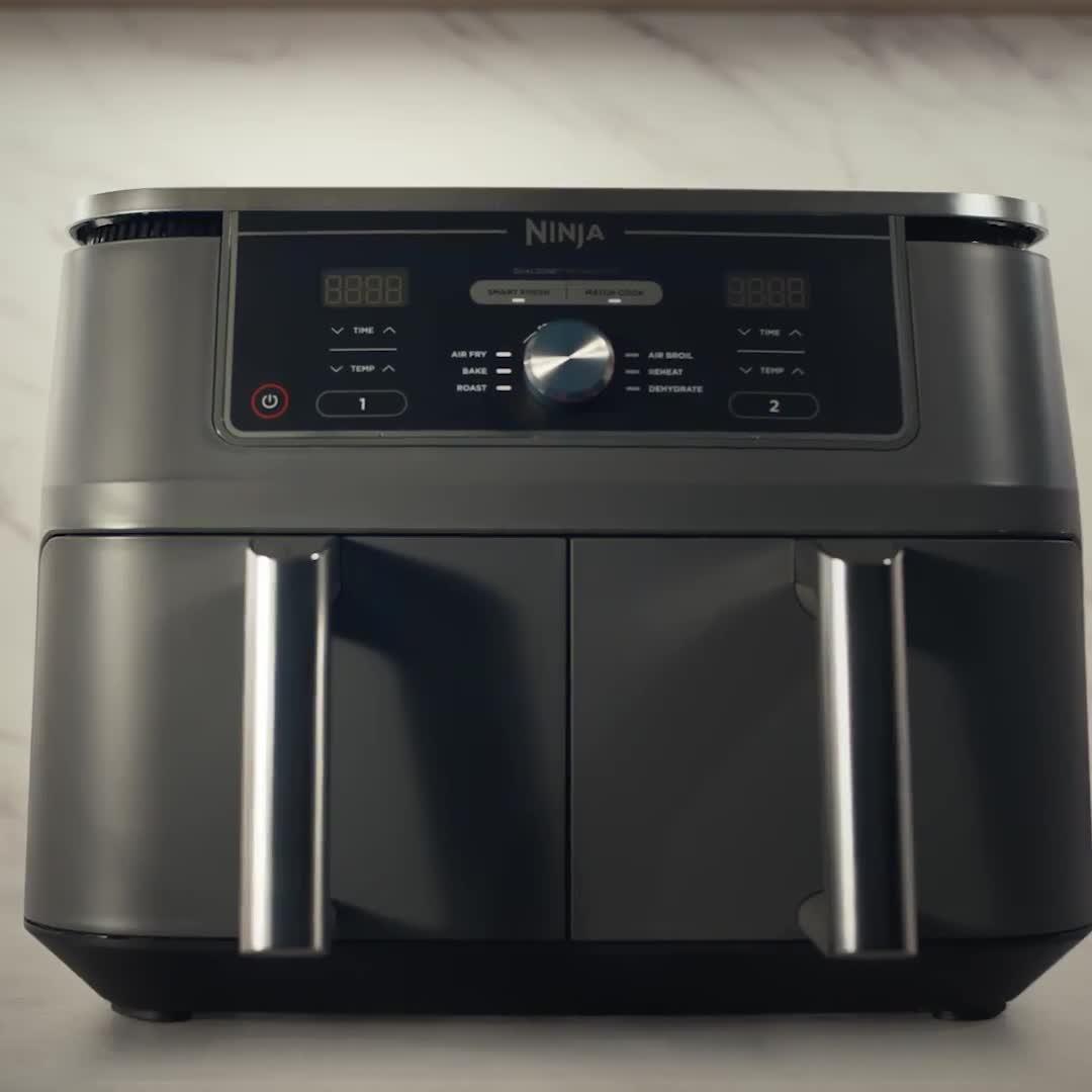 Double Stack XL 2-Drawer Air Fryer, Grey