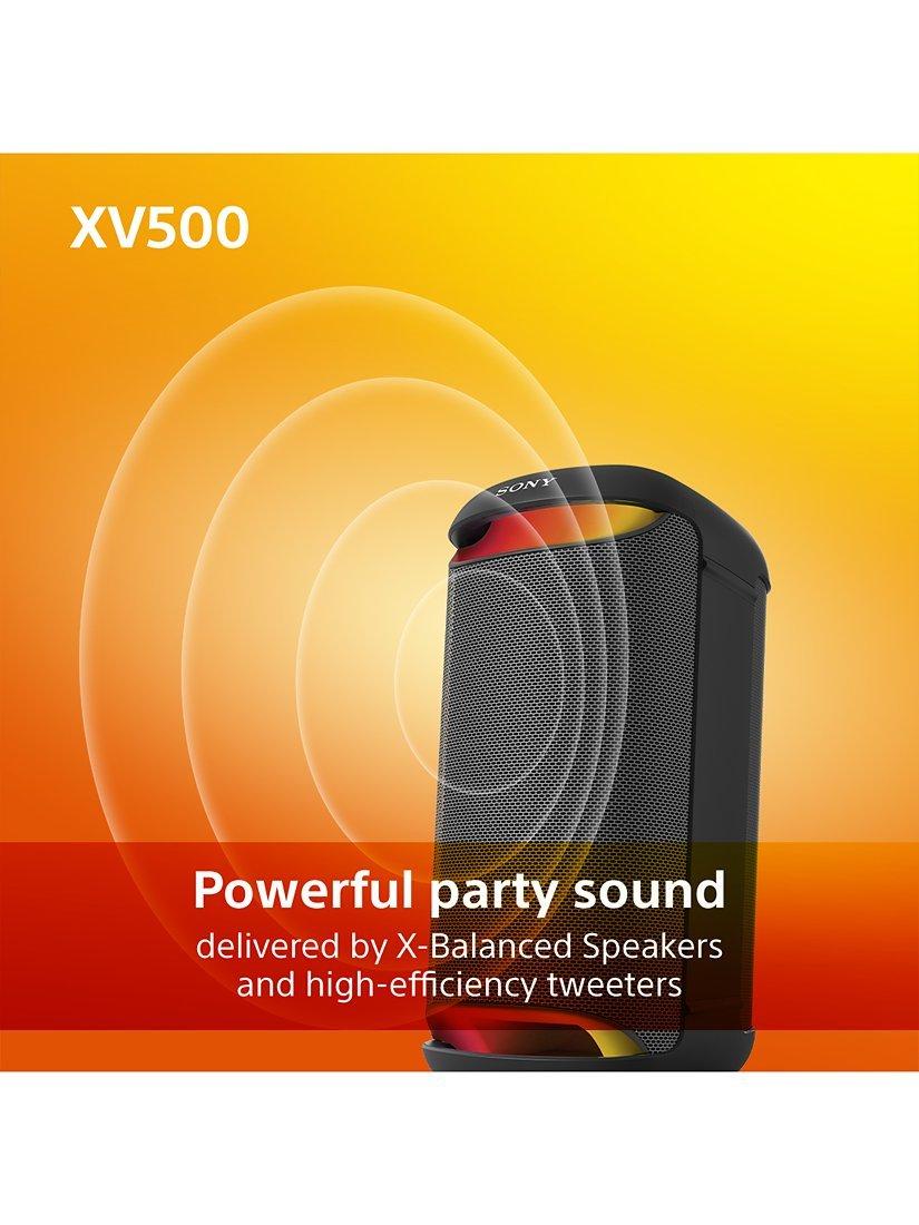 SRS-XV500 Bluetooth Party Speaker with MEGA BASS & Lights