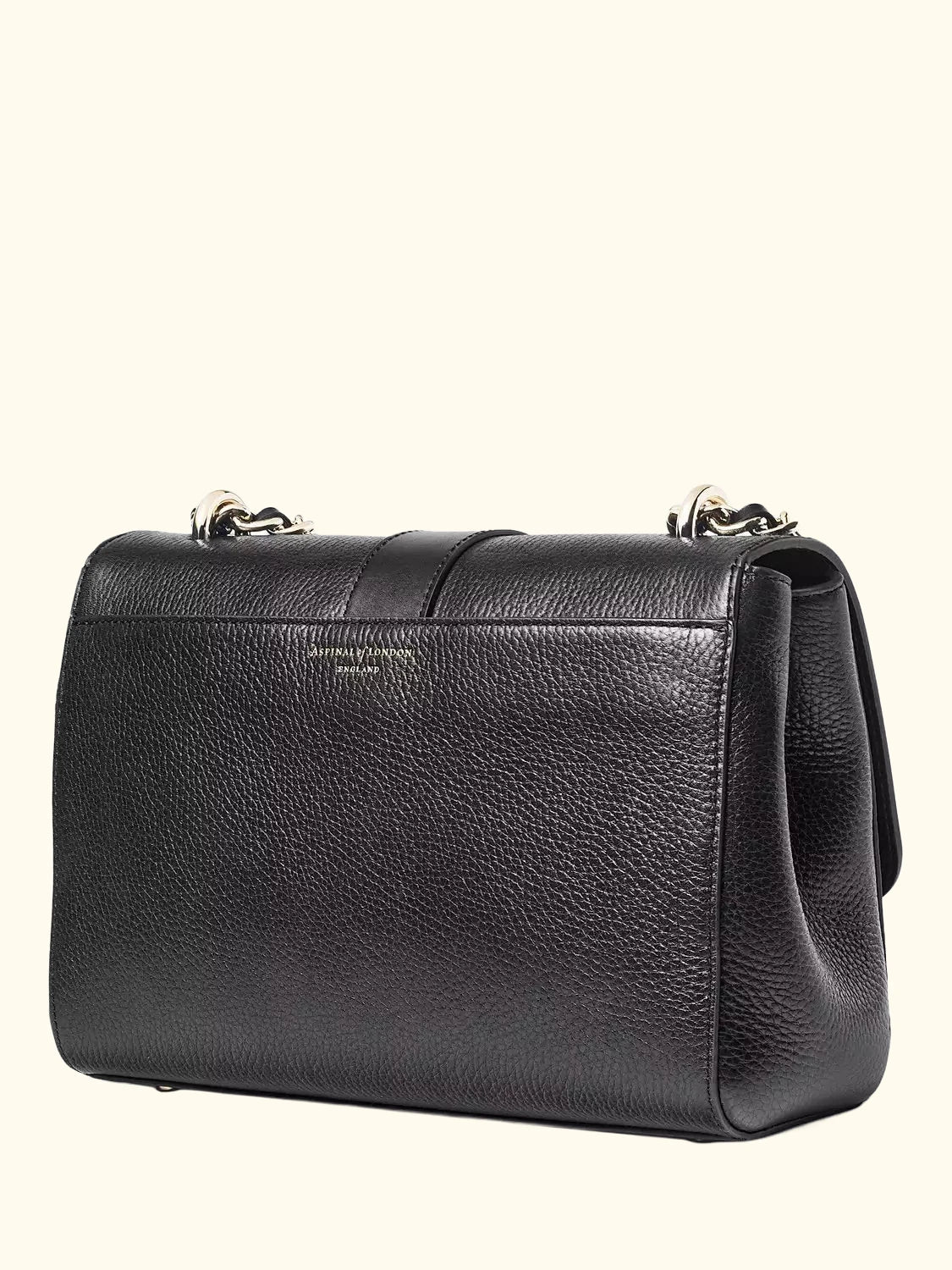 Aspinal of London Lottie Large Pebble Leather Shoulder Bag