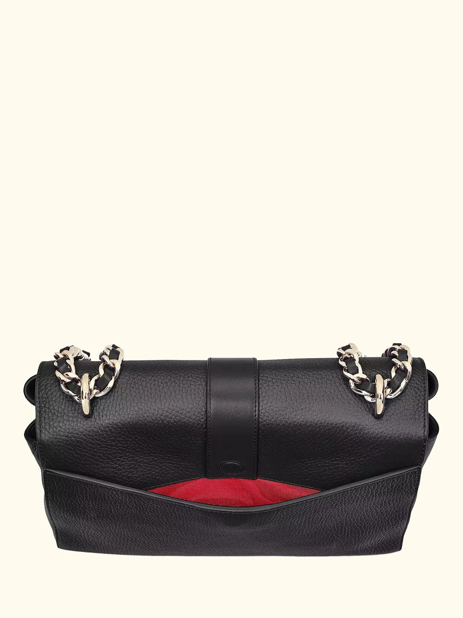 Aspinal of London Lottie Large Pebble Leather Shoulder Bag