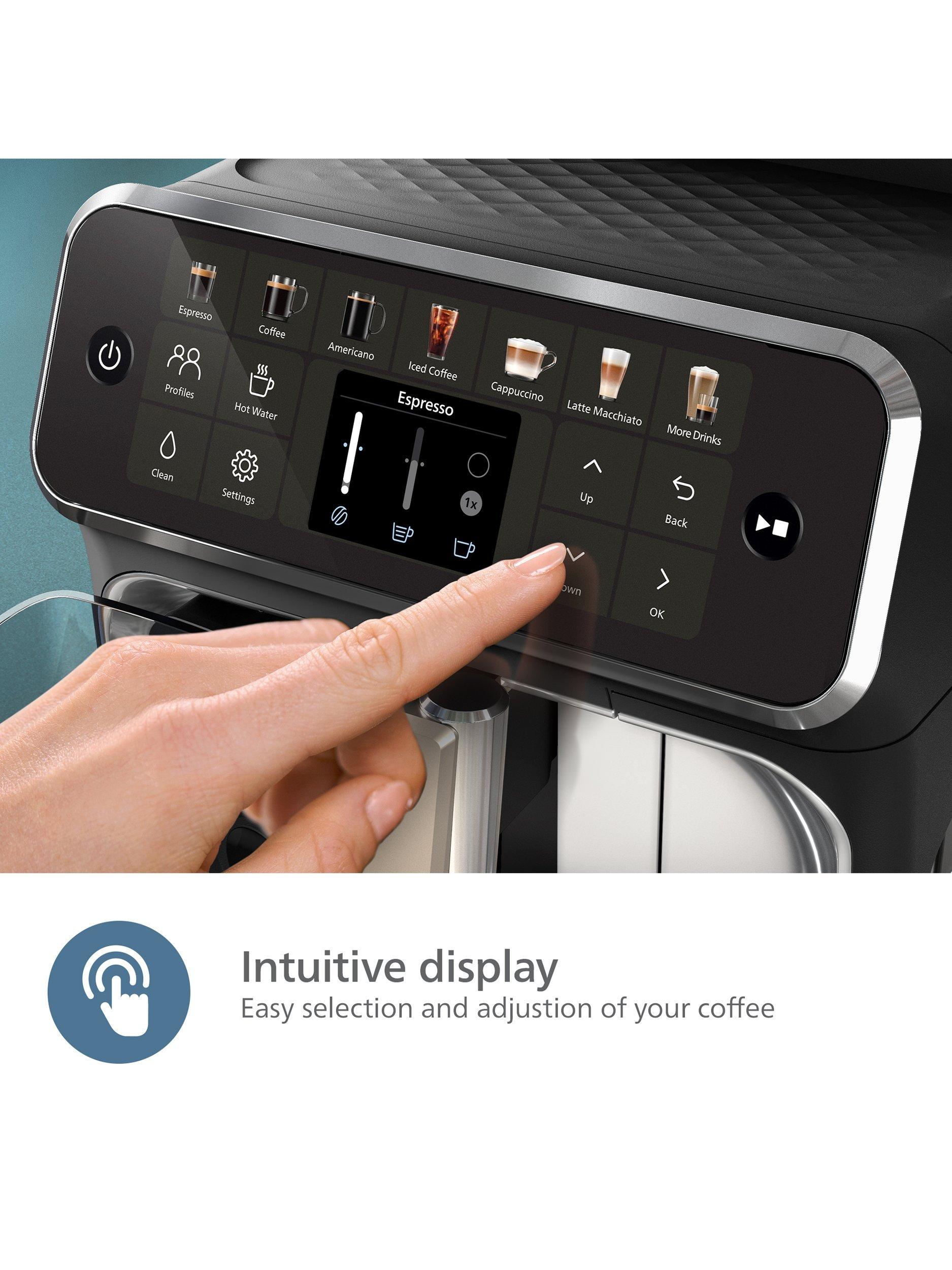 Series 4400 EP4446/70 Coffee Machine, Black