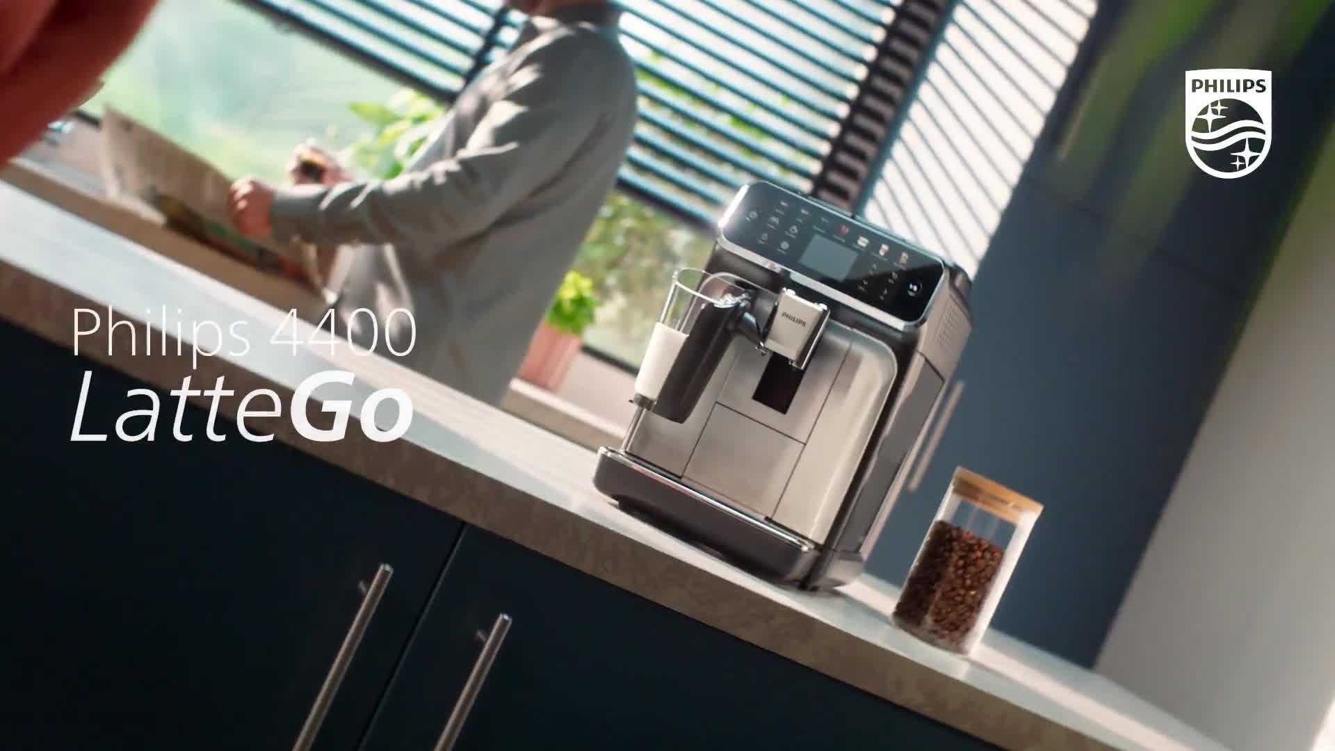 Series 4400 EP4446/70 Coffee Machine, Black