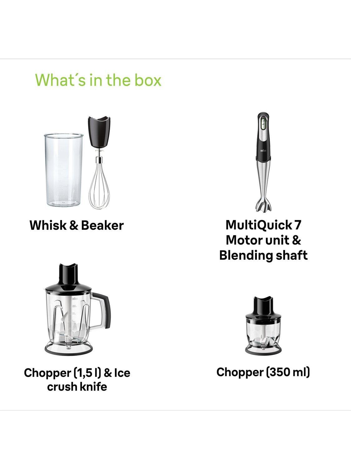 MQ7 MQ7045X Hand Blender, Black