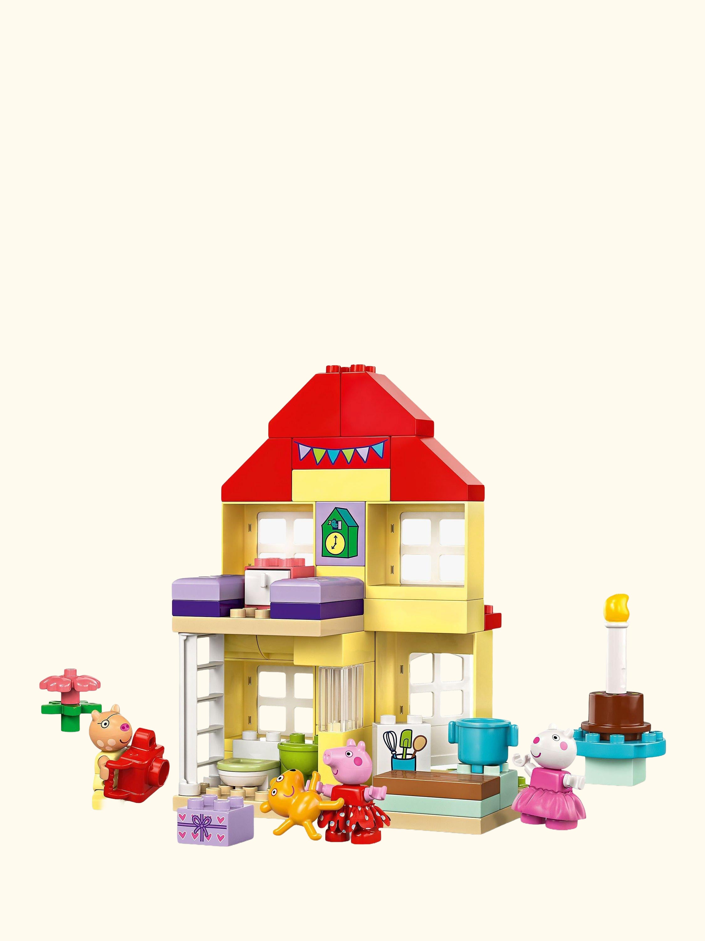 DUPLO Peppa Pig Birthday House Toy for Toddlers 10433