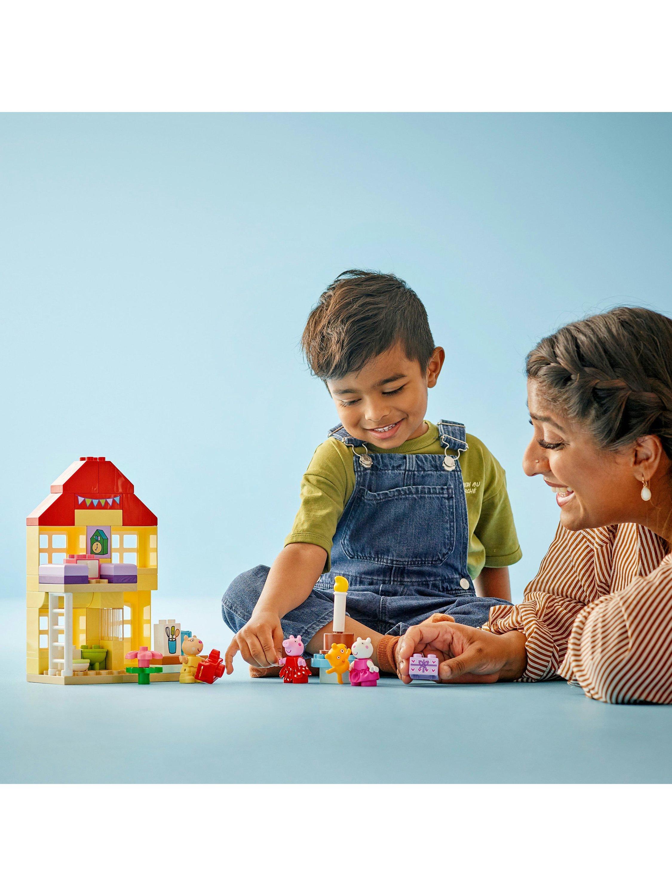 DUPLO Peppa Pig Birthday House Toy for Toddlers 10433