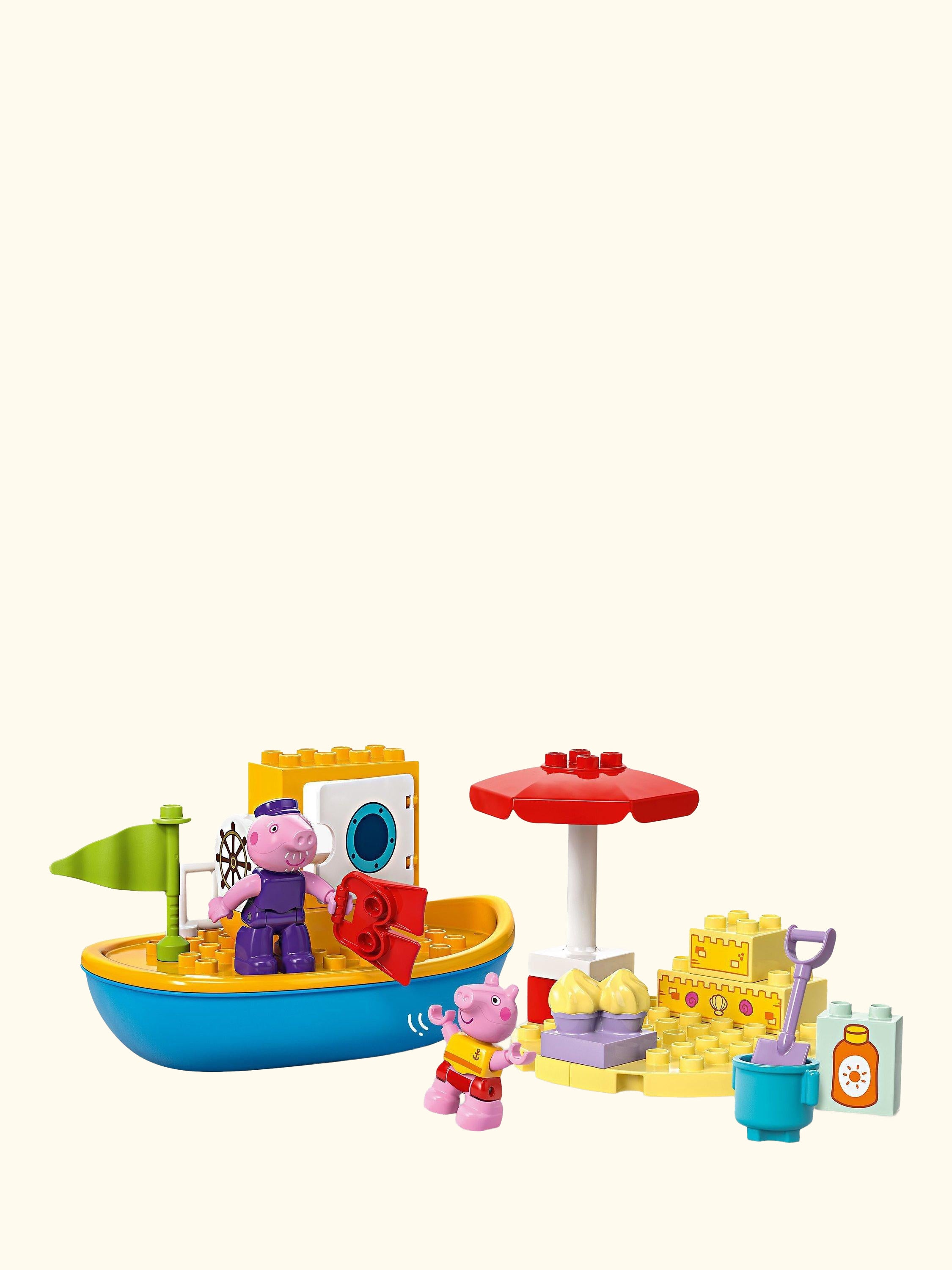 DUPLO Peppa Pig Boat Trip Toy for Toddlers 10432