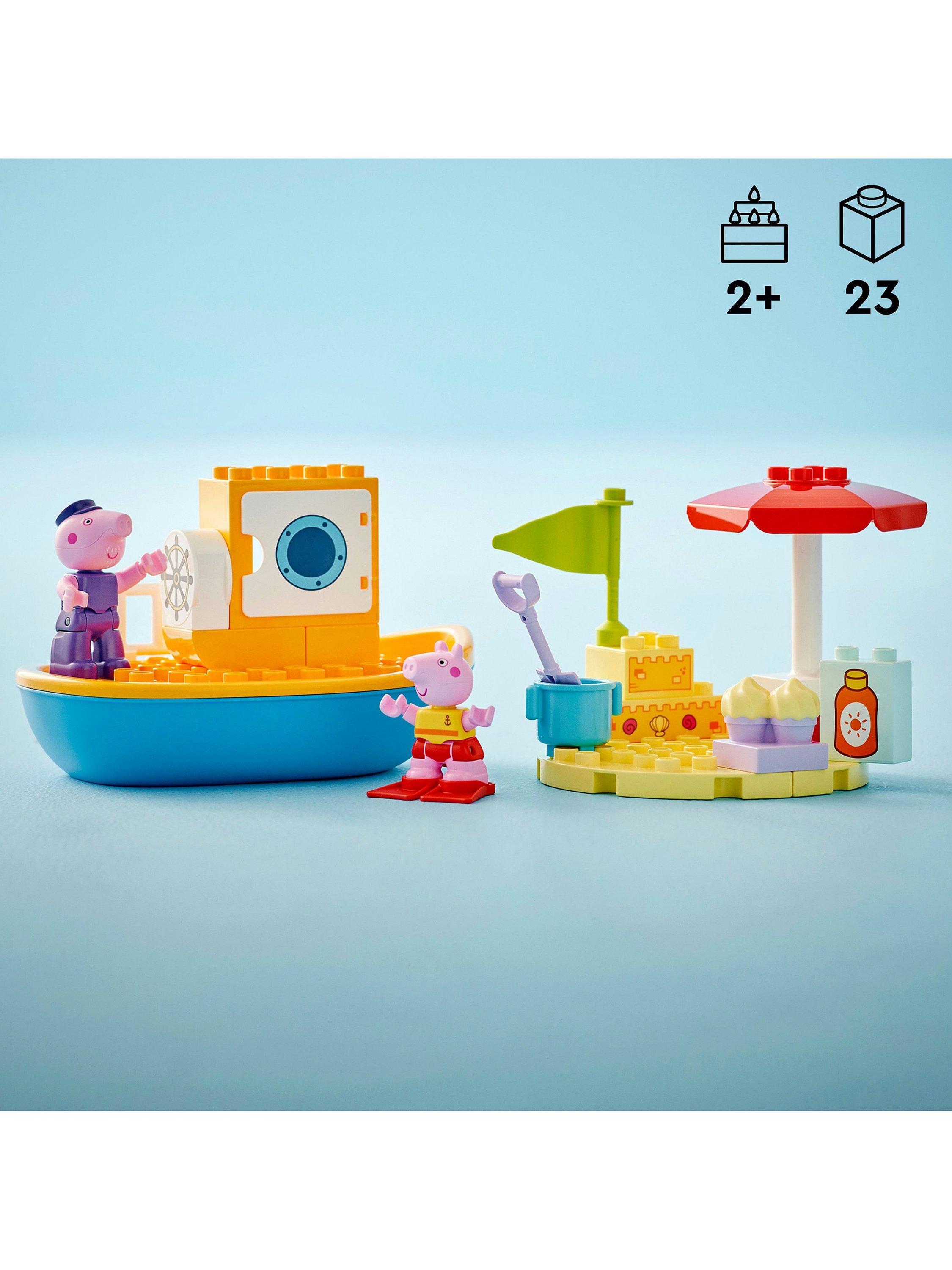 DUPLO Peppa Pig Boat Trip Toy for Toddlers 10432
