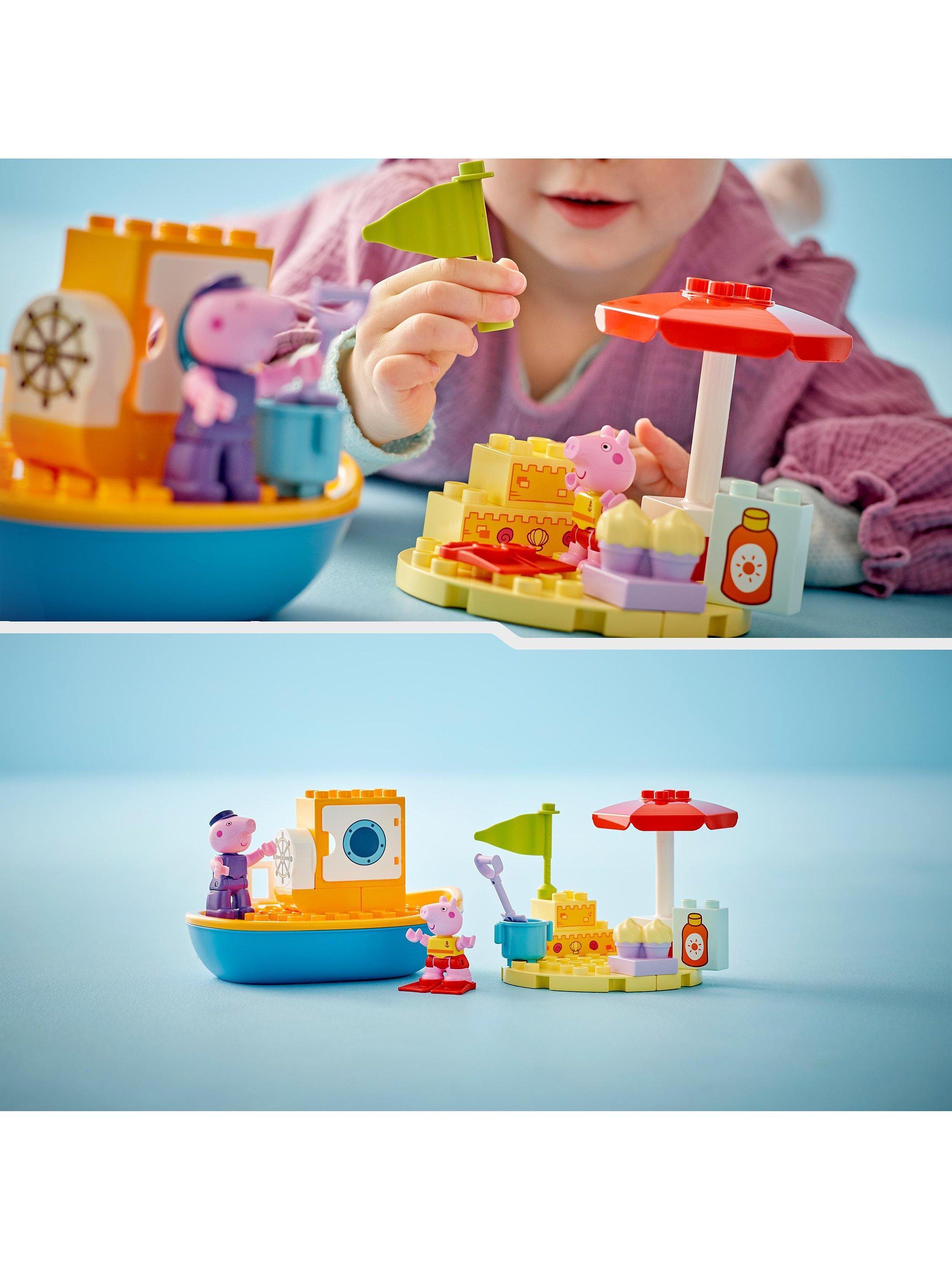 DUPLO Peppa Pig Boat Trip Toy for Toddlers 10432