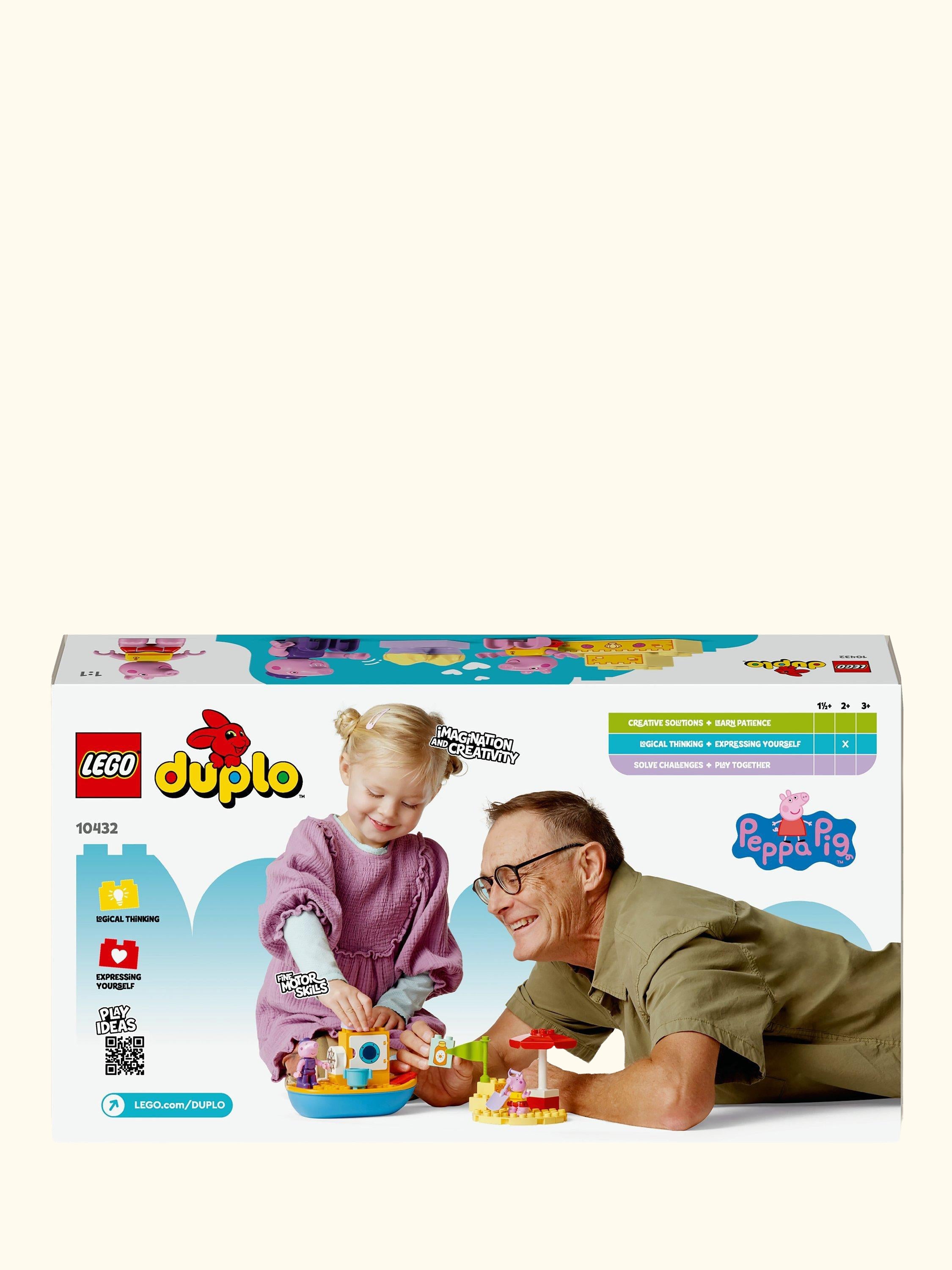 DUPLO Peppa Pig Boat Trip Toy for Toddlers 10432