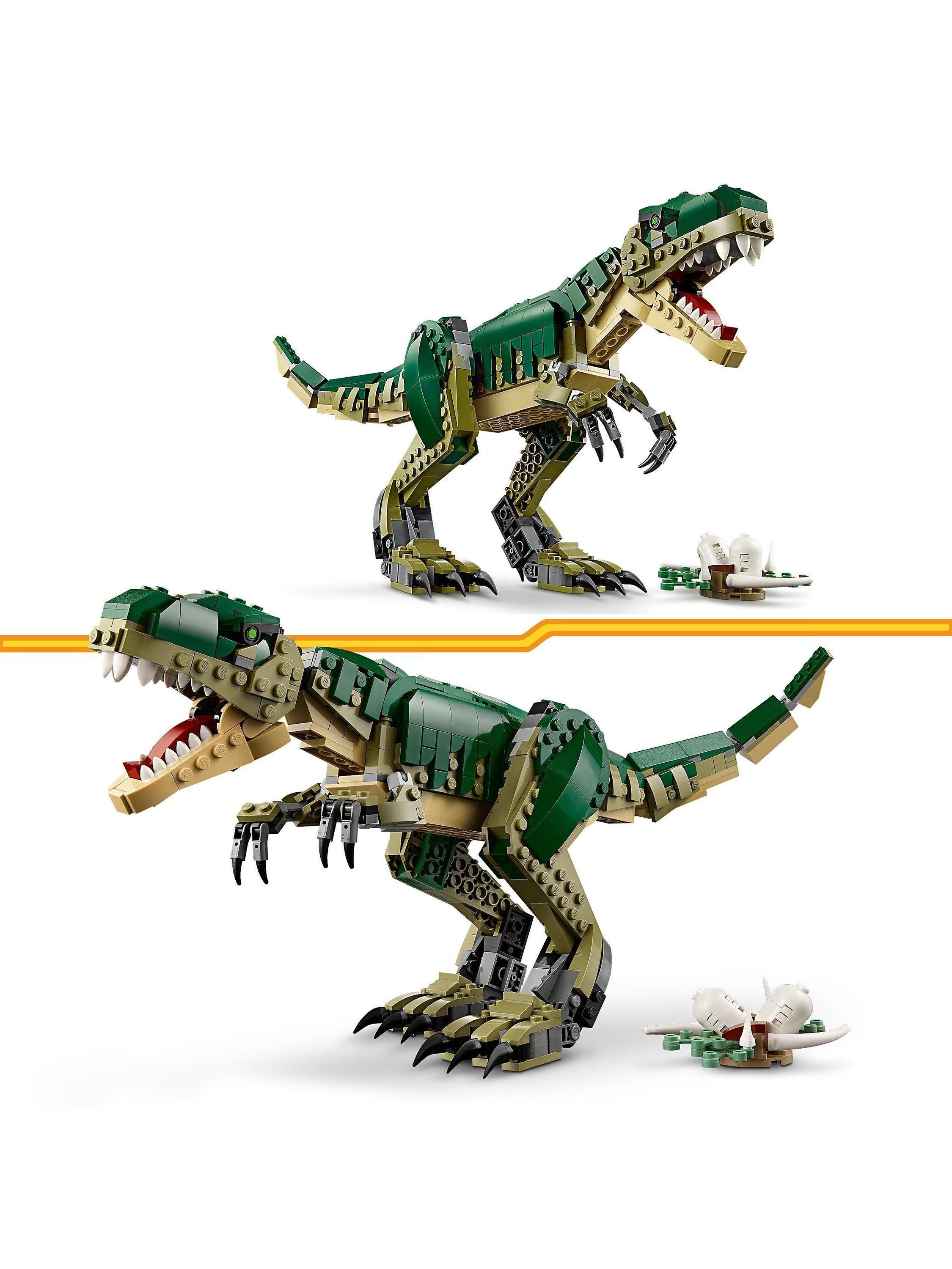 Creator 3in1 T. rex Figure, Toy Dinosaur Set 31151