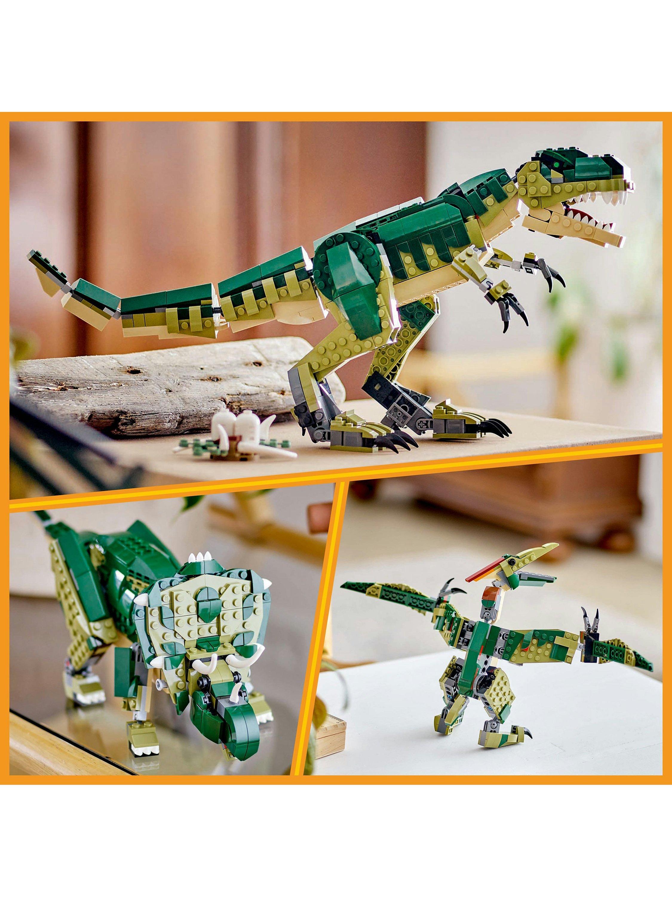 Creator 3in1 T. rex Figure, Toy Dinosaur Set 31151